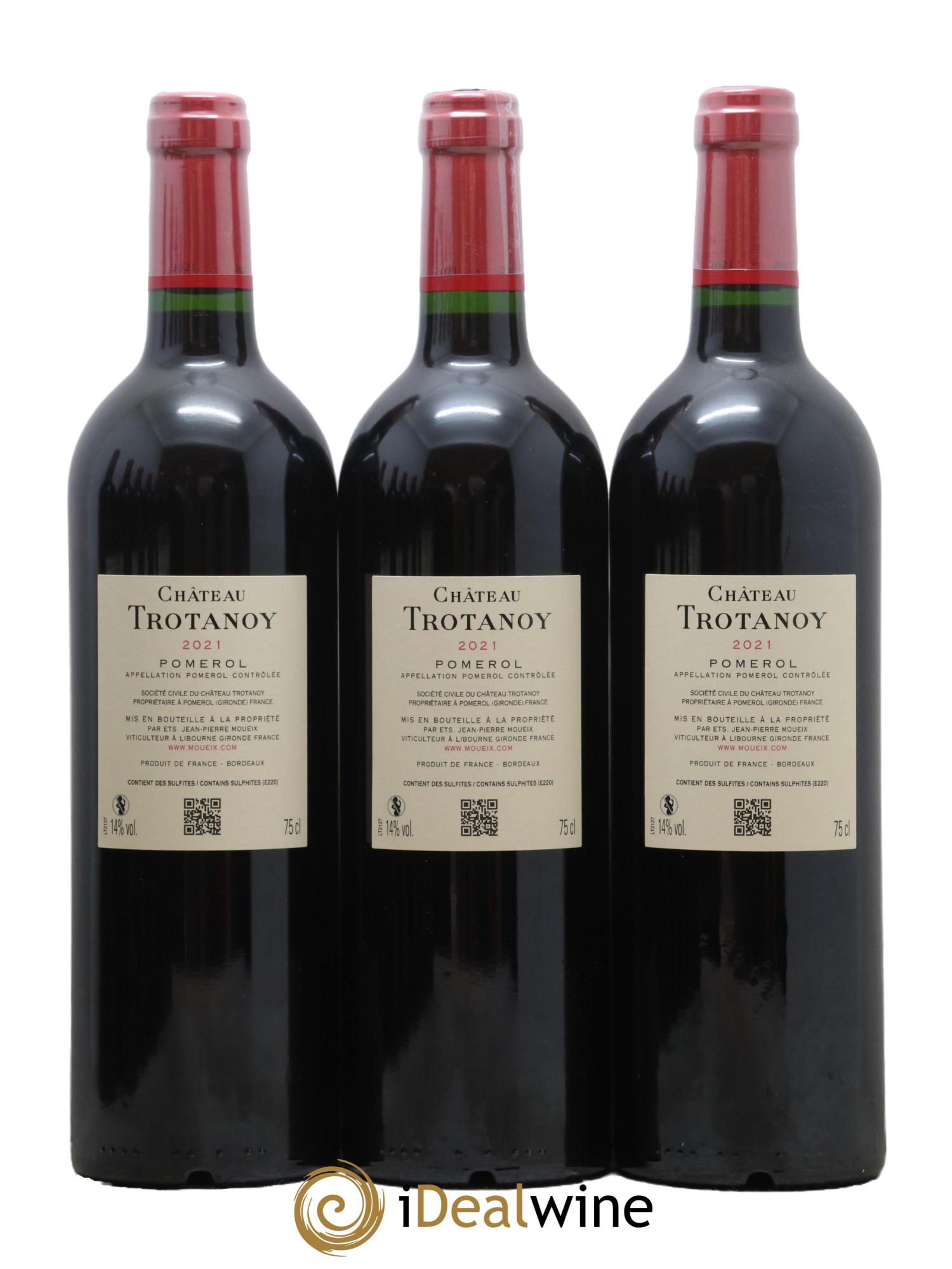 Château Trotanoy 2021 - Lot de 6 bouteilles - 4