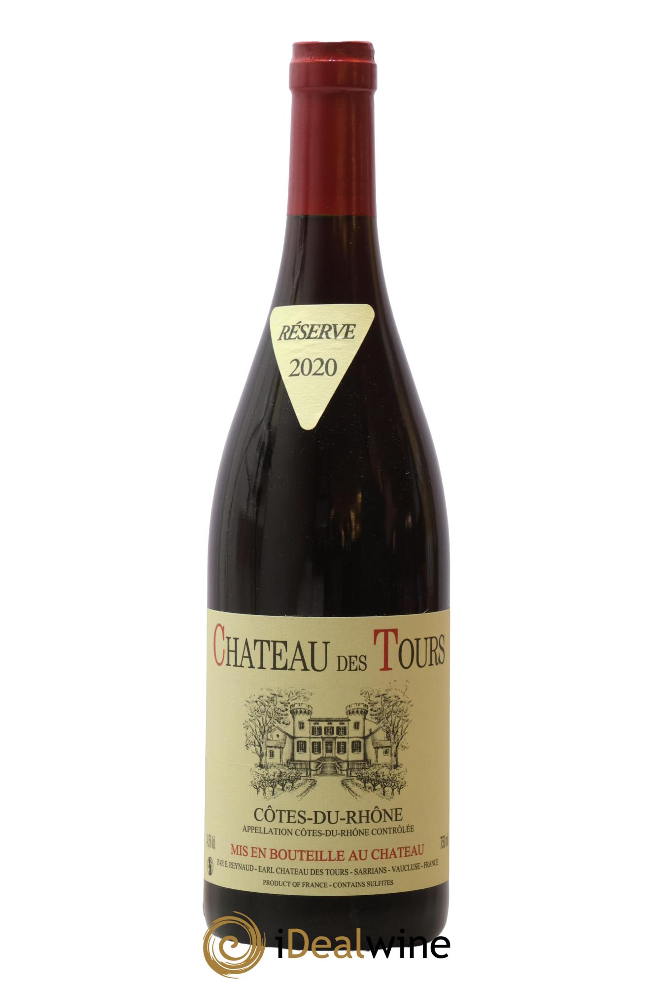 Côtes-du-Rhône Château des Tours Emmanuel Reynaud 2020 - Posten von 1 Flasche - 0