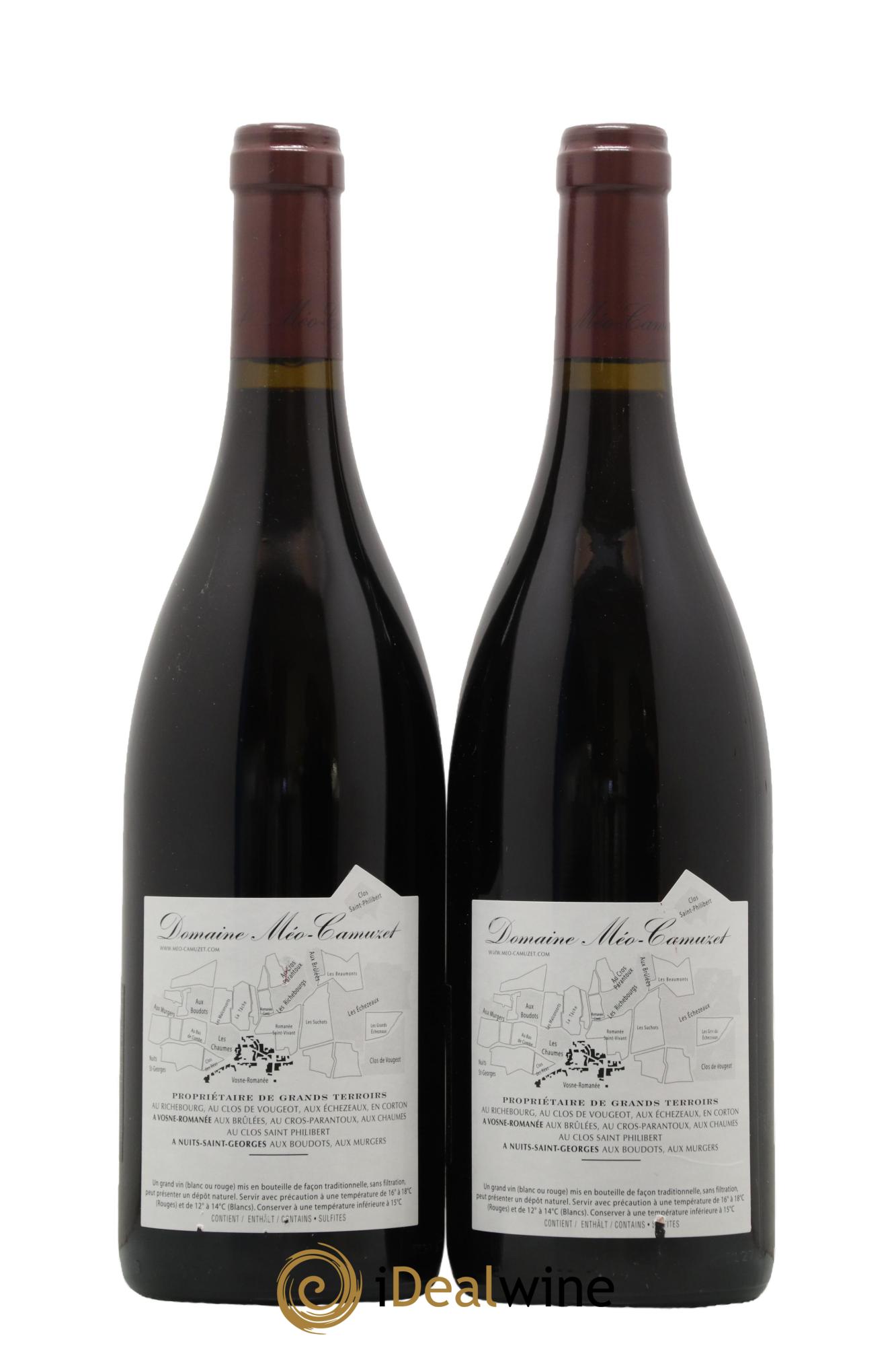 Corton Grand Cru Clos Rognet Méo-Camuzet (Domaine) 2015 - Lot of 2 bottles - 1