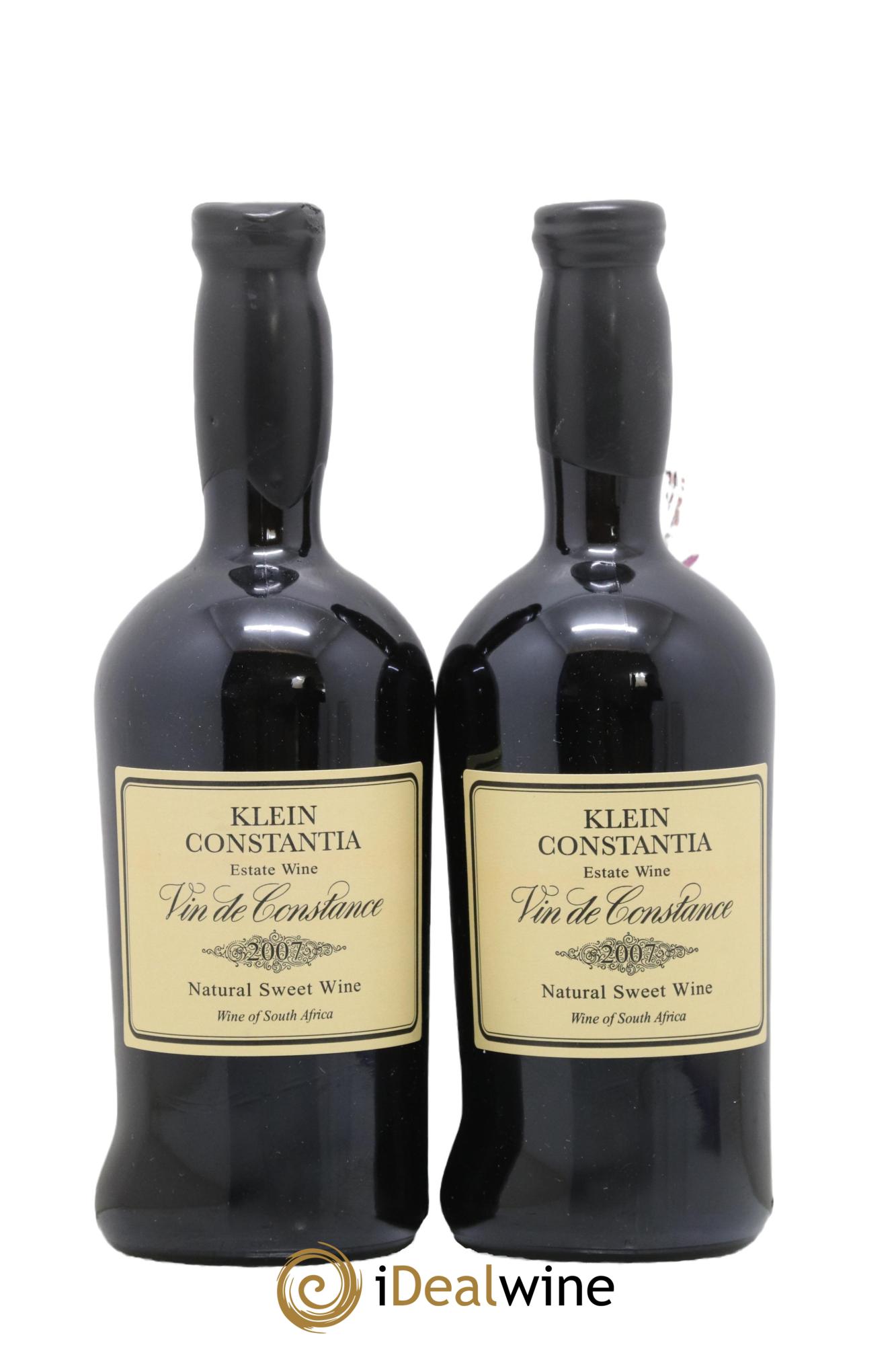 Vin de Constance Klein Constantia L. Jooste 2007 - Lot de 2 format 50cls - 0