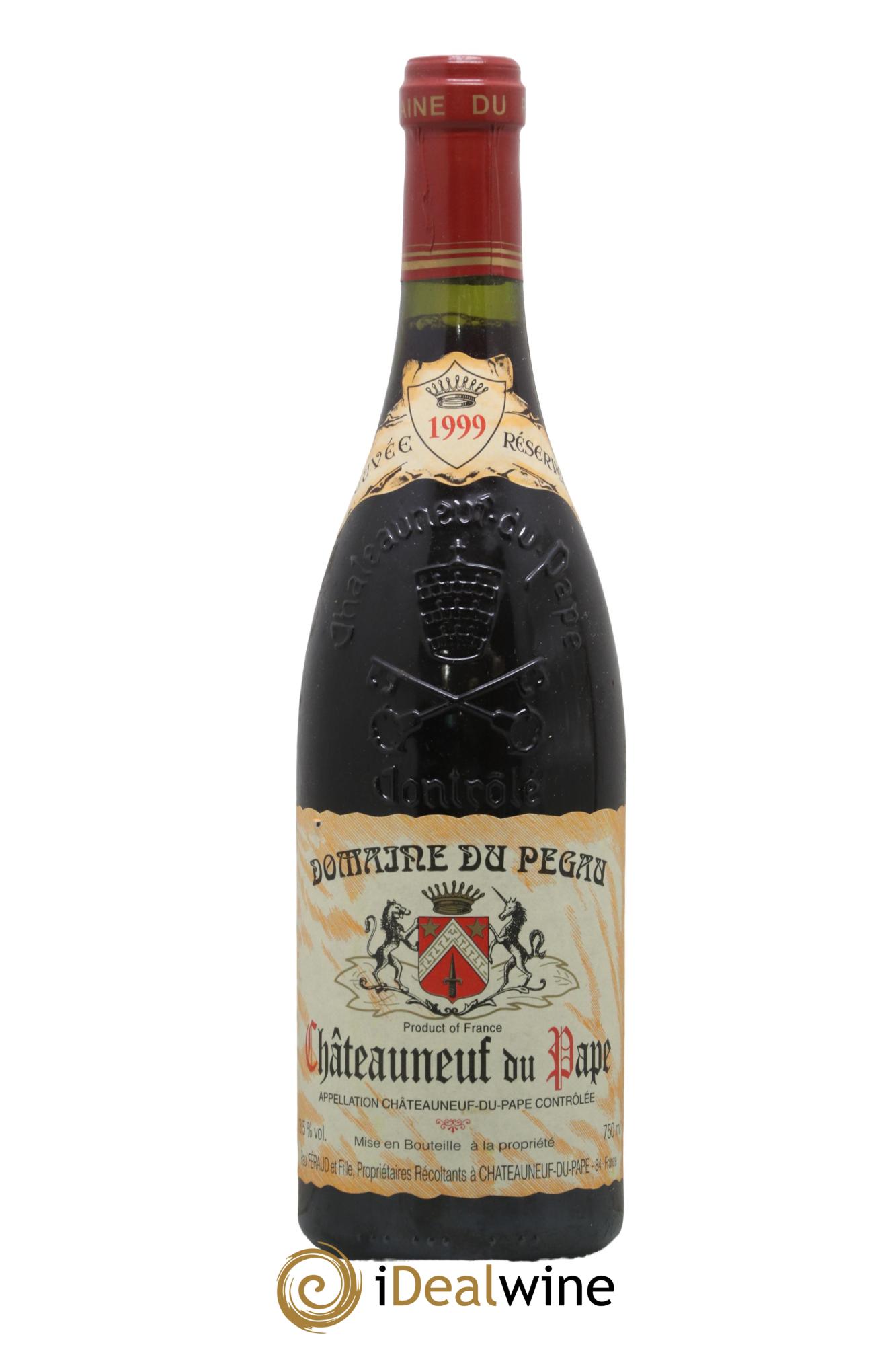 Châteauneuf-du-Pape Domaine du Pégau Cuvée Réservée Paul et Laurence Féraud 1999 - Lot of 1 bottle - 0
