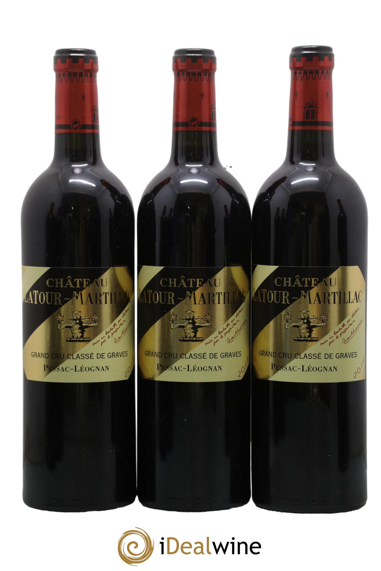 Château Latour-Martillac Cru Classé de Graves 2016 - Lotto di 6 bottiglie - 1