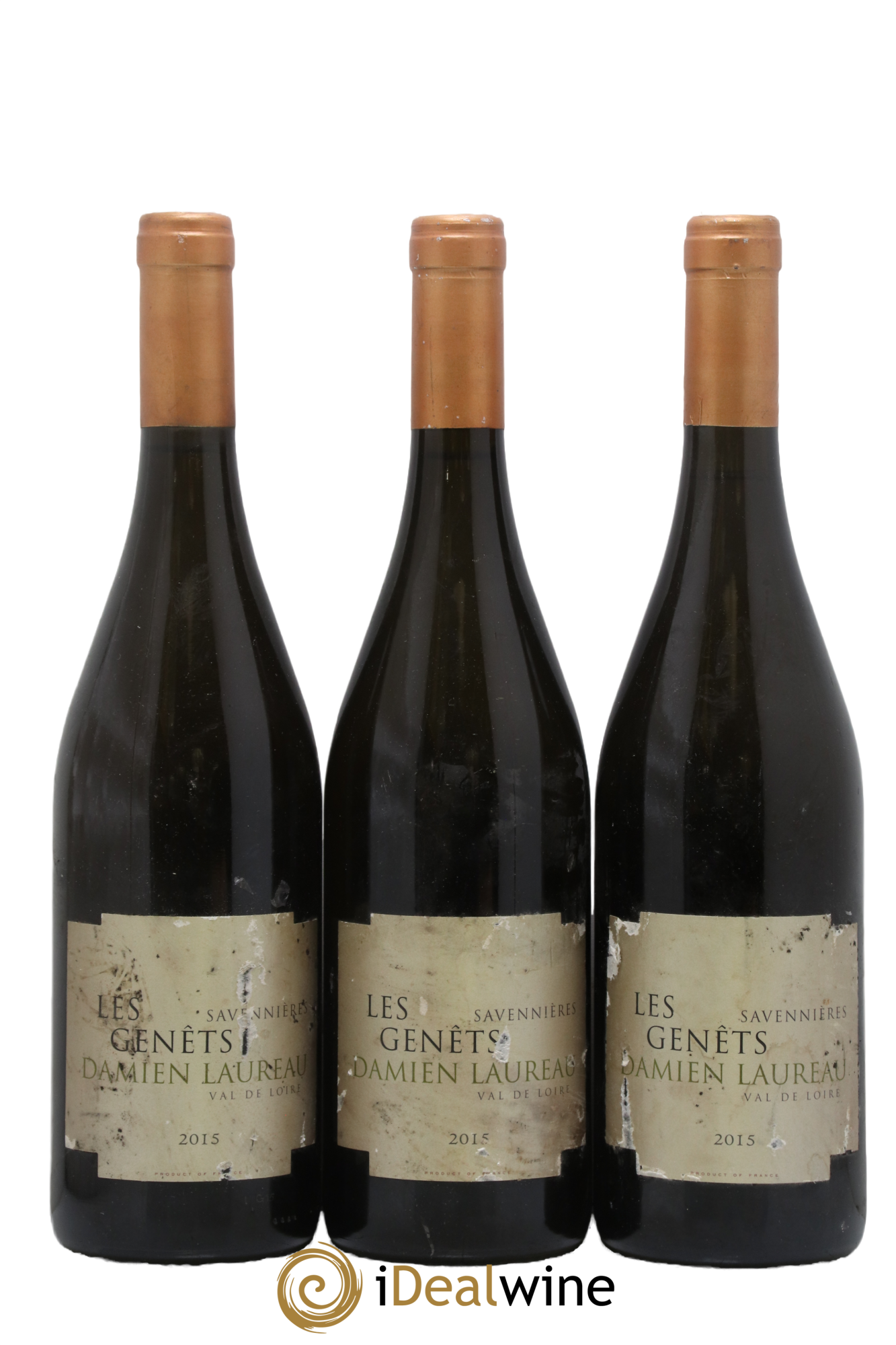 Savennières Les Genêts Domaine Laureau 2015 - Lot of 3 bottles - 0
