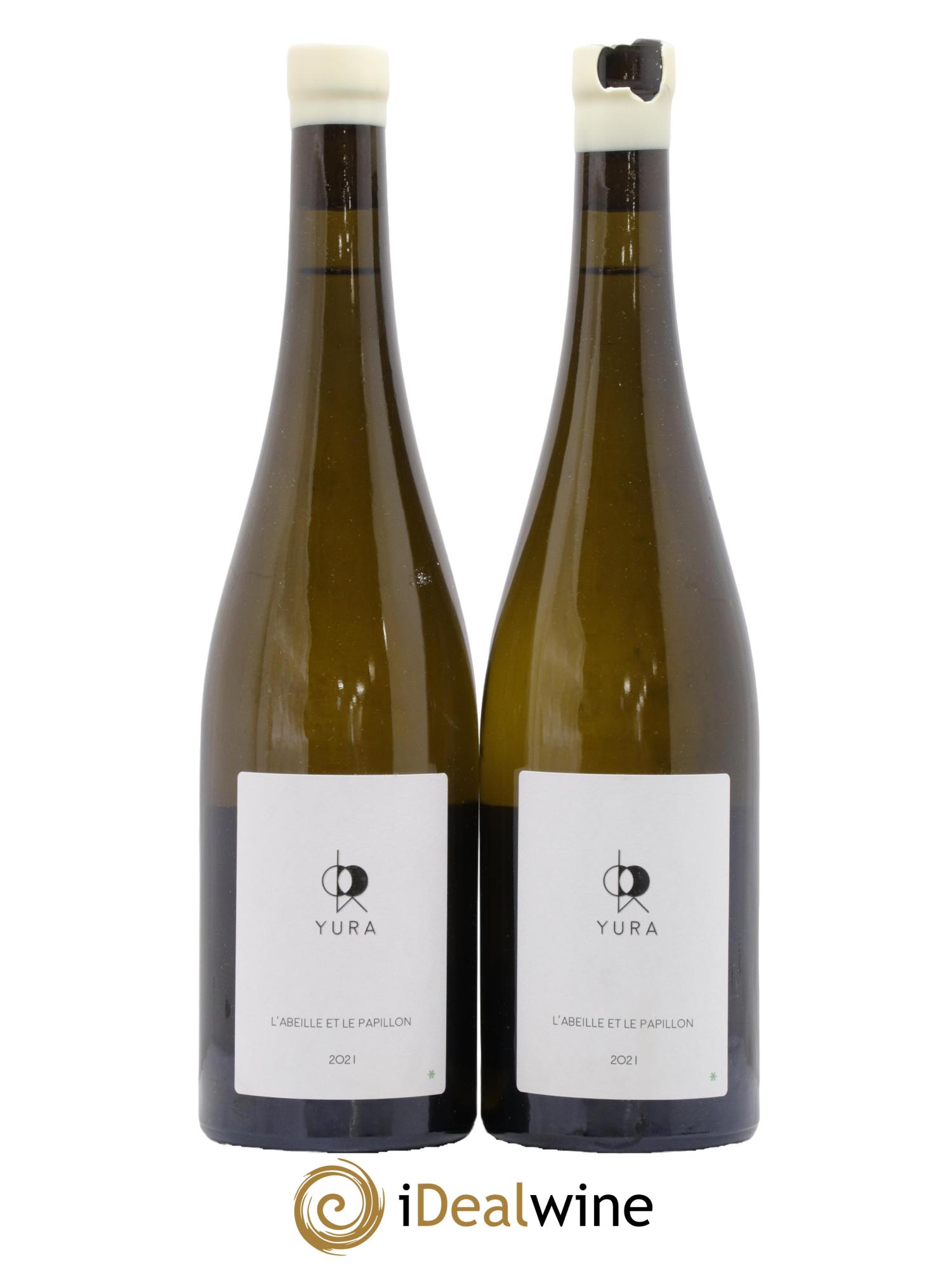 Alsace L'abeille et le papillon Jintaro Yura 2021 - Lot of 2 bottles - 0