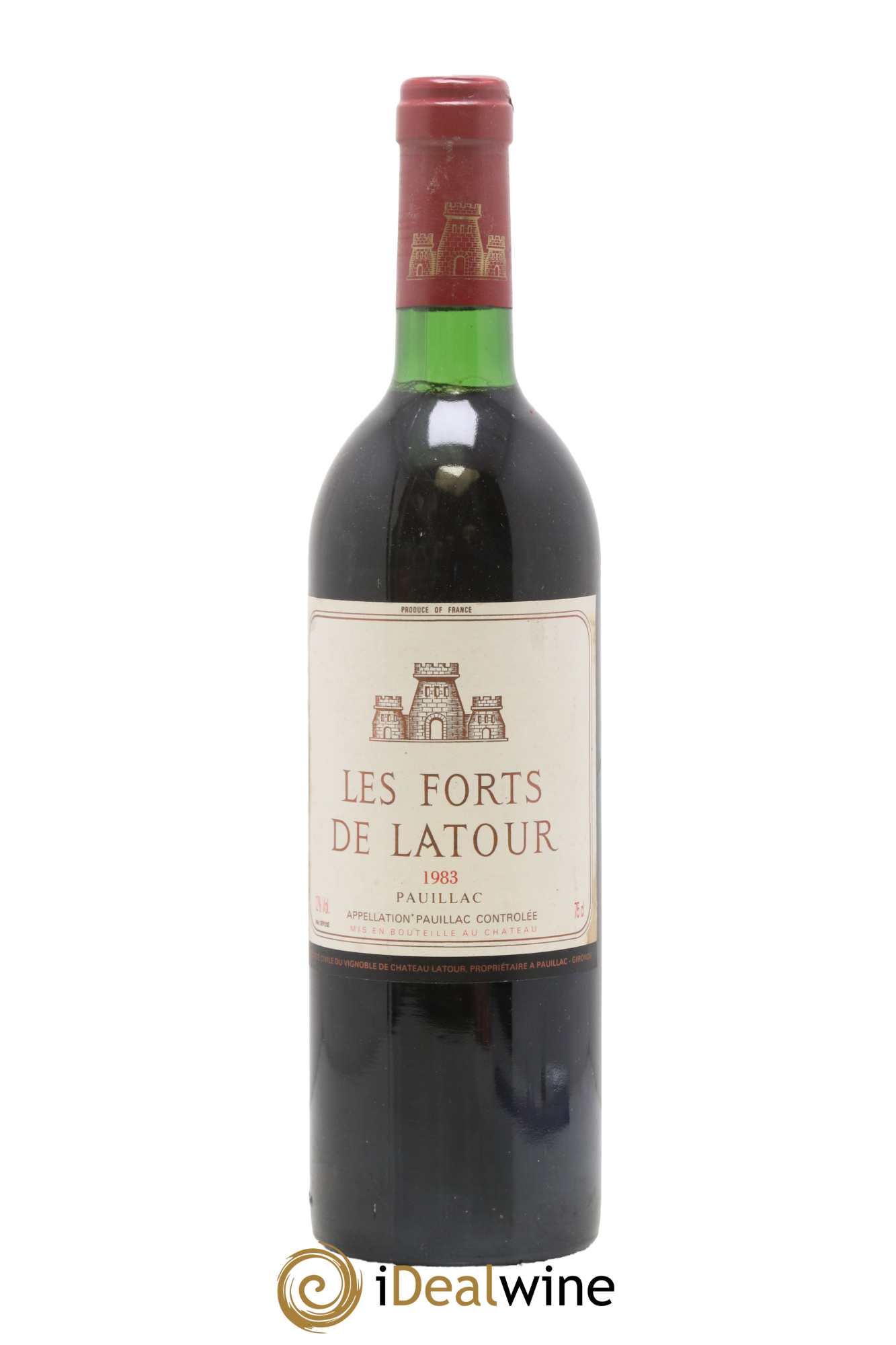 Les Forts de Latour Second Vin 1983 - Lot of 1 bottle - 0