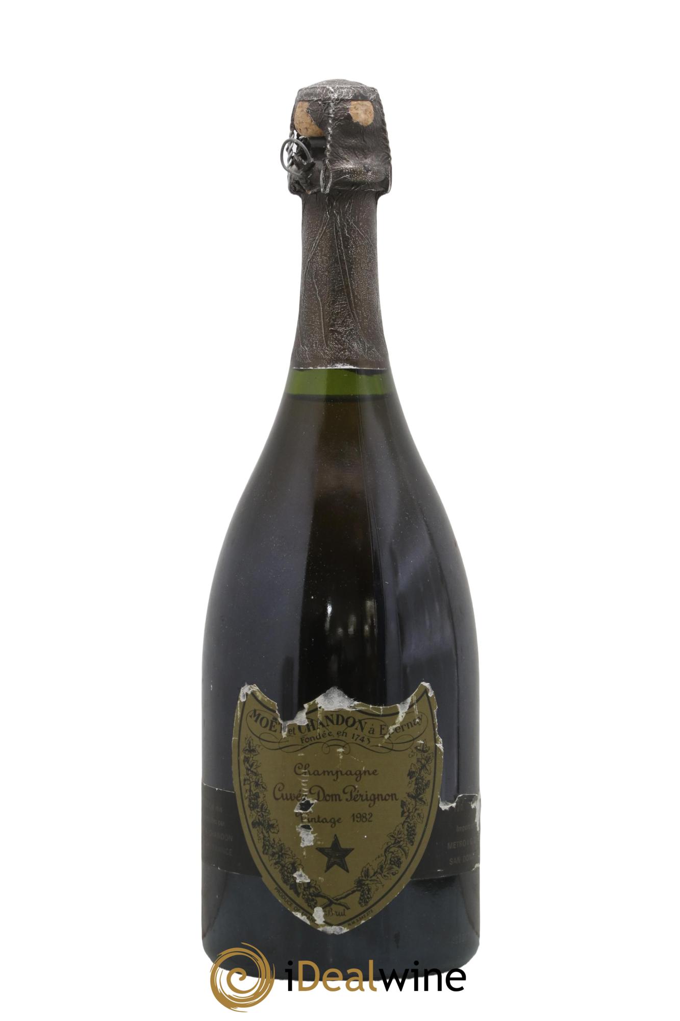 Brut Dom Pérignon 1982 - Lot de 1 bouteille - 0