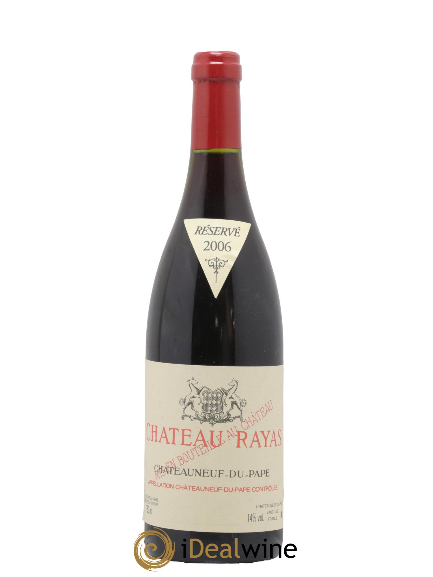 Châteauneuf-du-Pape Château Rayas Emmanuel Reynaud 2006 - Lot de 1 bouteille - 0
