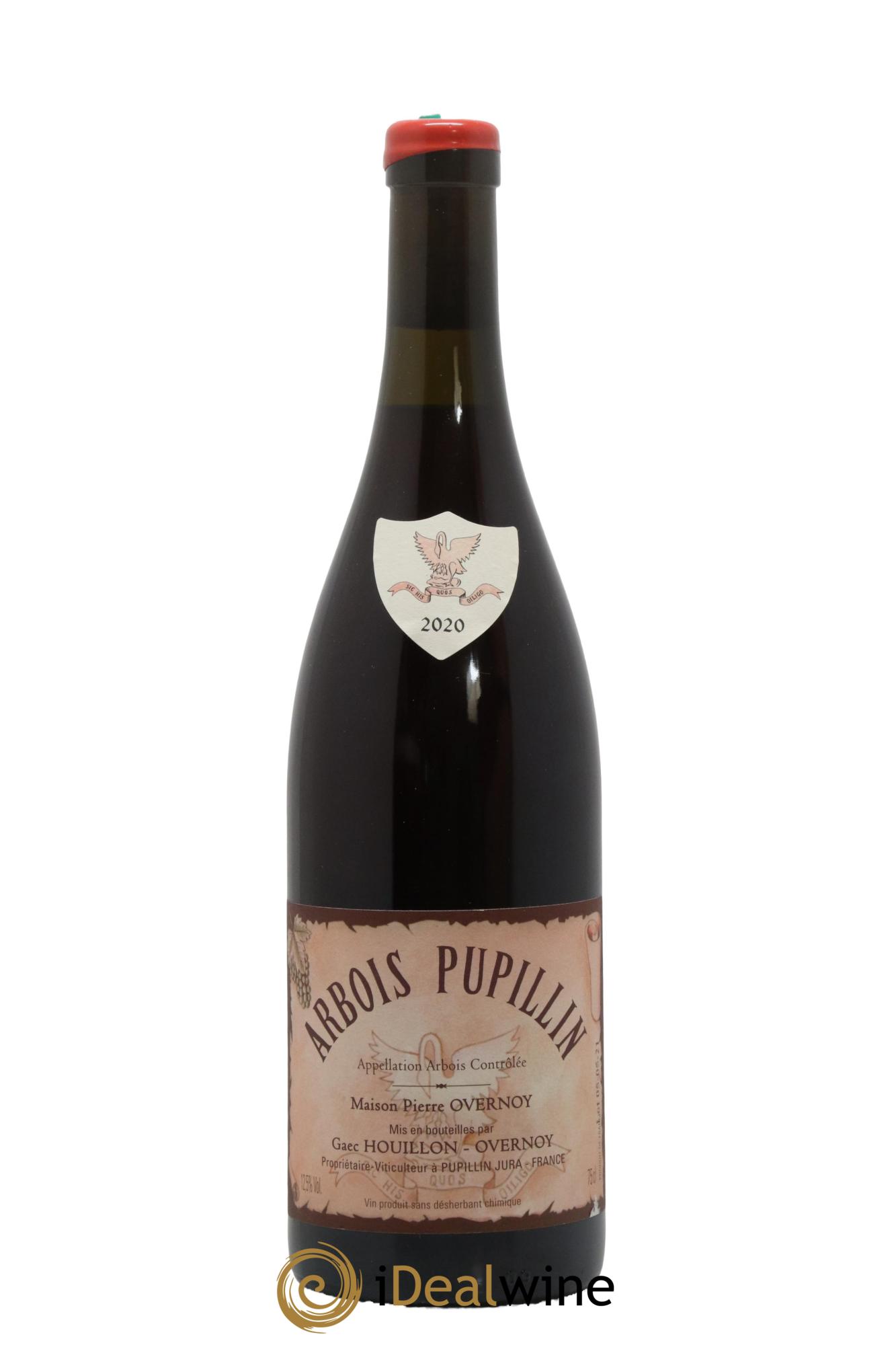 Arbois-Pupillin Poulsard (cire rouge) Overnoy-Houillon (Domaine) 2020 - Lot de 1 bouteille - 0