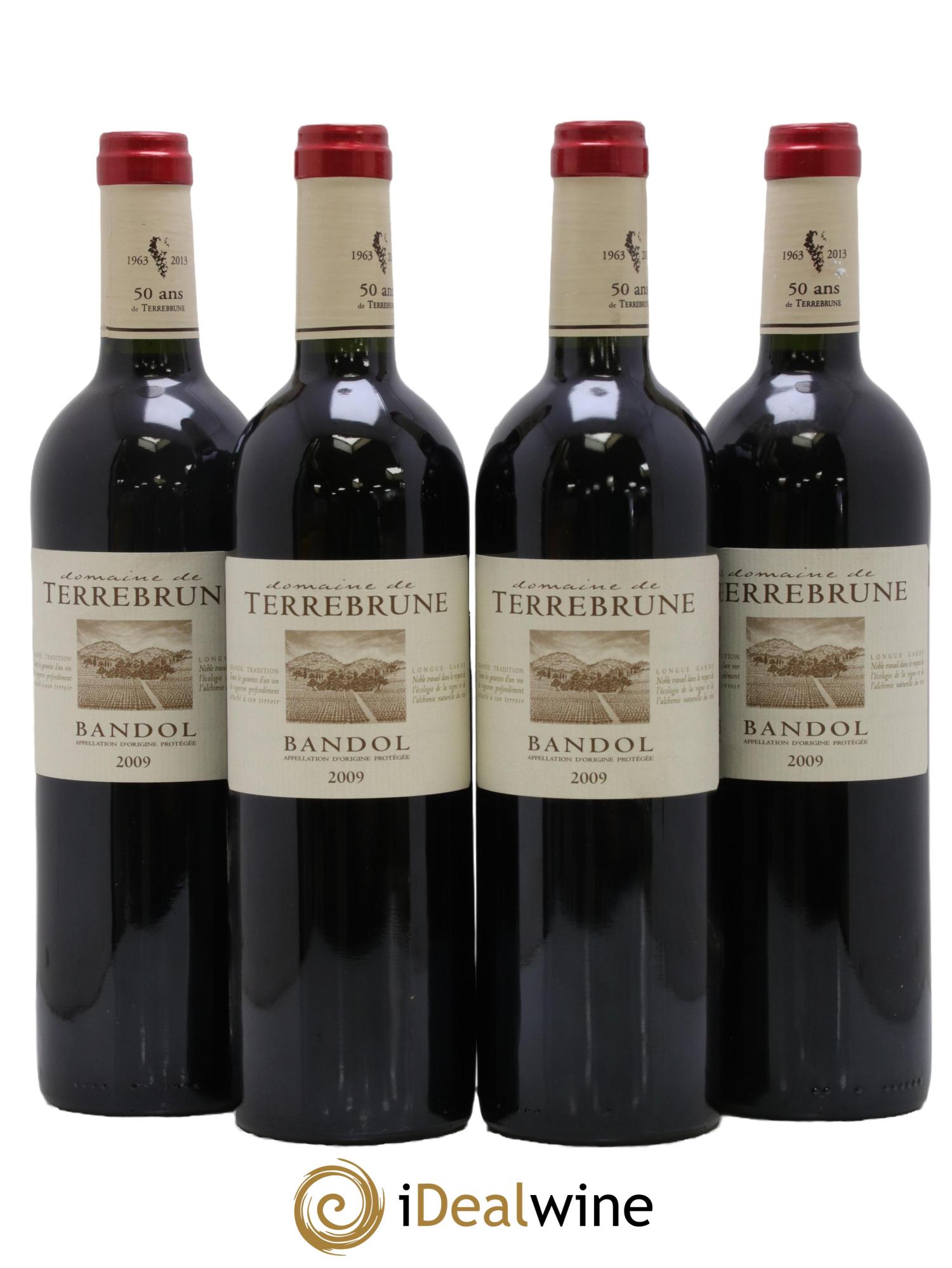 Bandol Terrebrune (Domaine de) 2009 - Lot de 4 bouteilles - 0