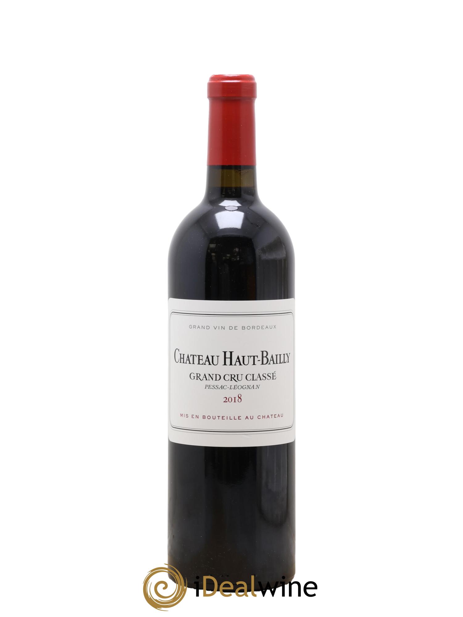 Château Haut-Bailly Cru Classé de Graves 2018 - Lot of 1 bottle - 0