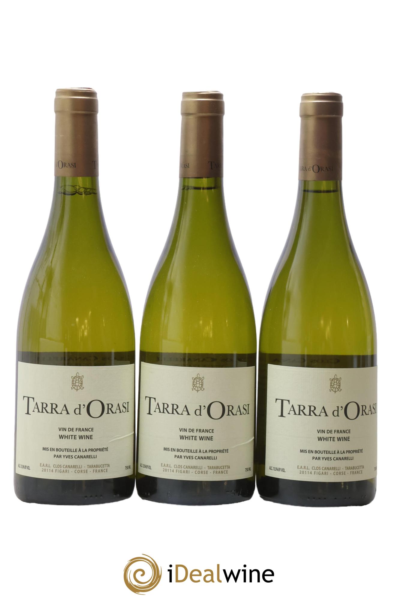 Vin de France Tarra d'Orasi Clos Canarelli 2017 - Posten von 3 Flaschen - 0