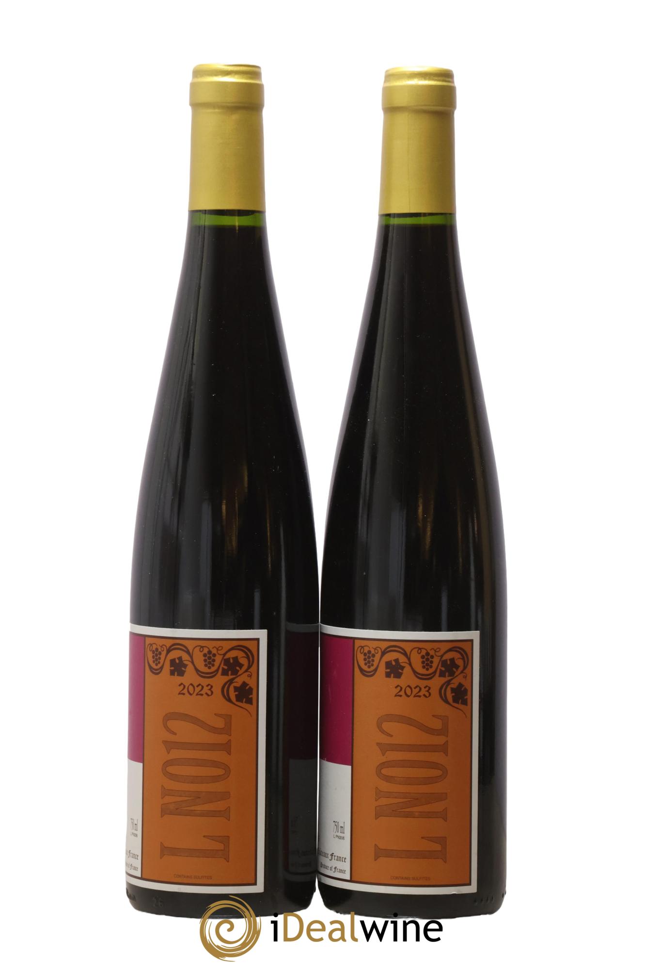 Alsace Pinot Noir LN012 Gérard Schueller (Domaine) 2023 - Lot of 2 bottles - 1
