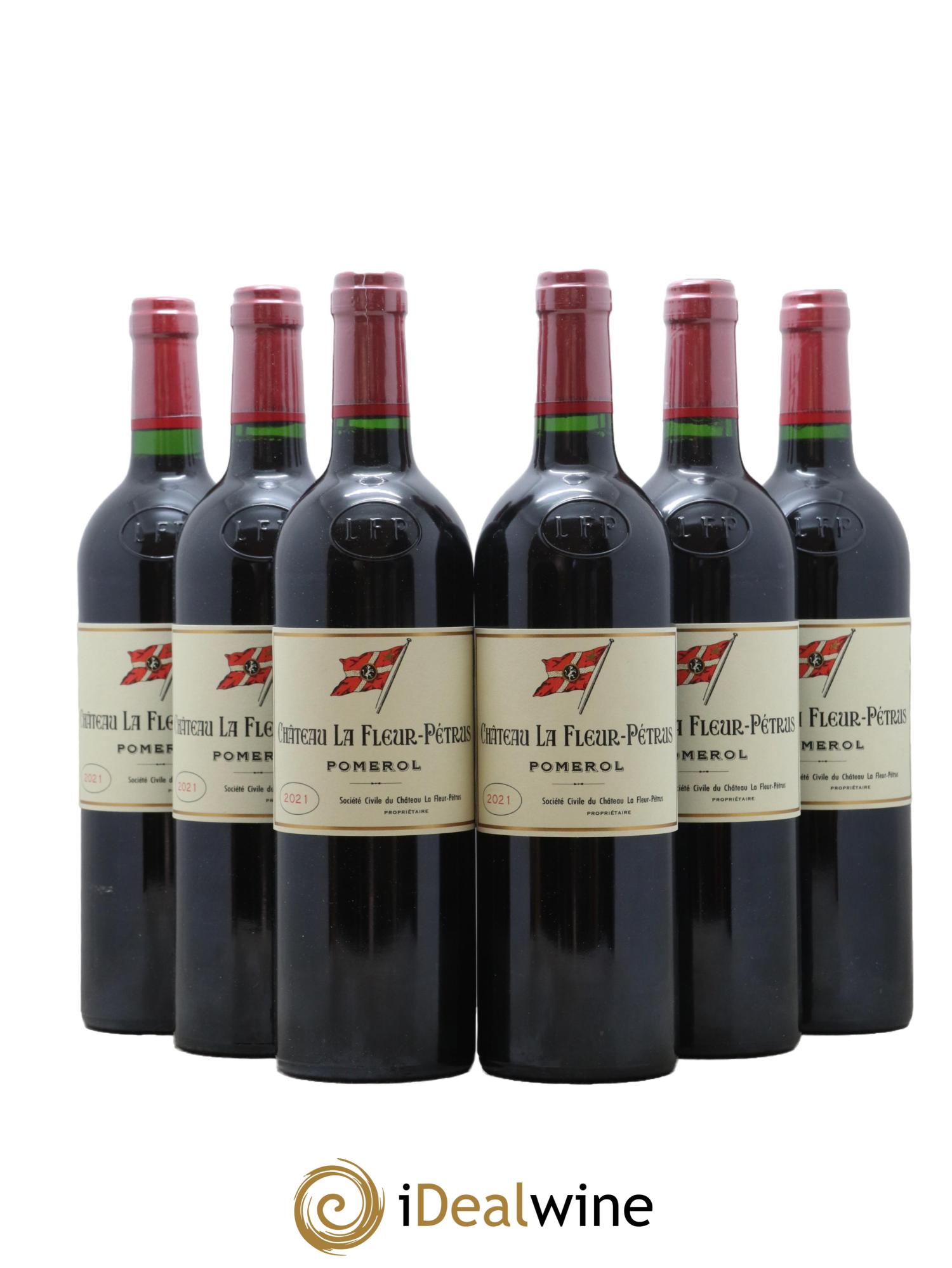 Château la Fleur Petrus 2021 - Lot de 6 bouteilles - 0