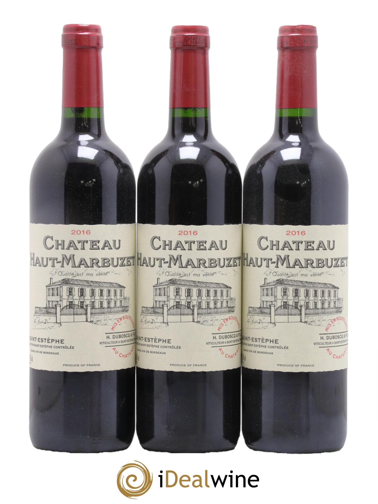 Château Haut Marbuzet 2016 - Lot de 12 bouteilles - 2