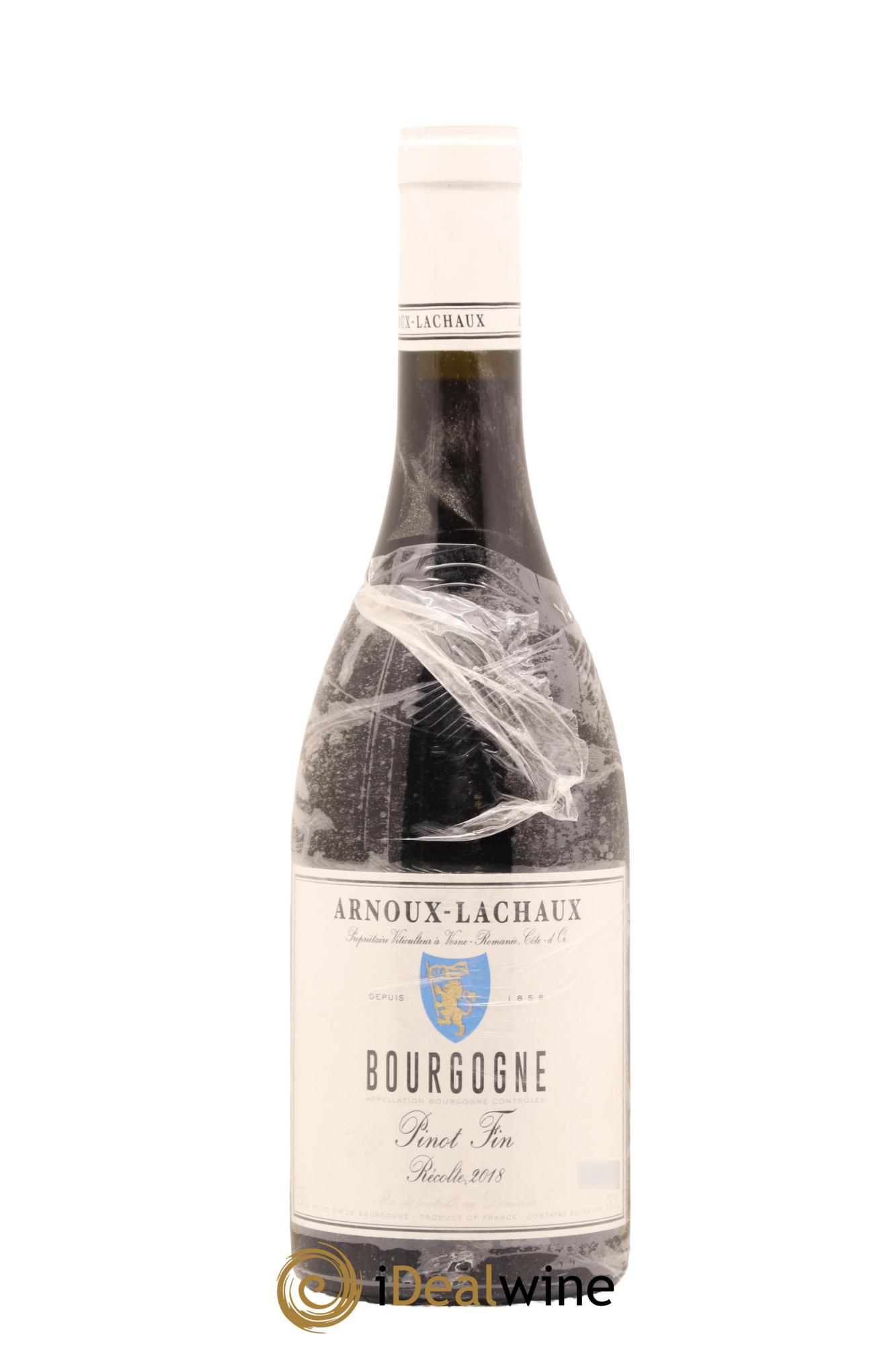 Bourgogne Pinot Fin Arnoux-Lachaux (Domaine) 2018 - Lot de 1 bouteille - 0
