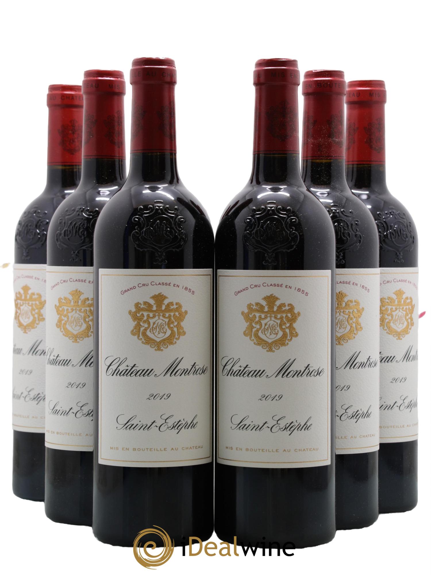 Château Montrose 2ème Grand Cru Classé 2019 - Lot de 6 bouteilles - 0