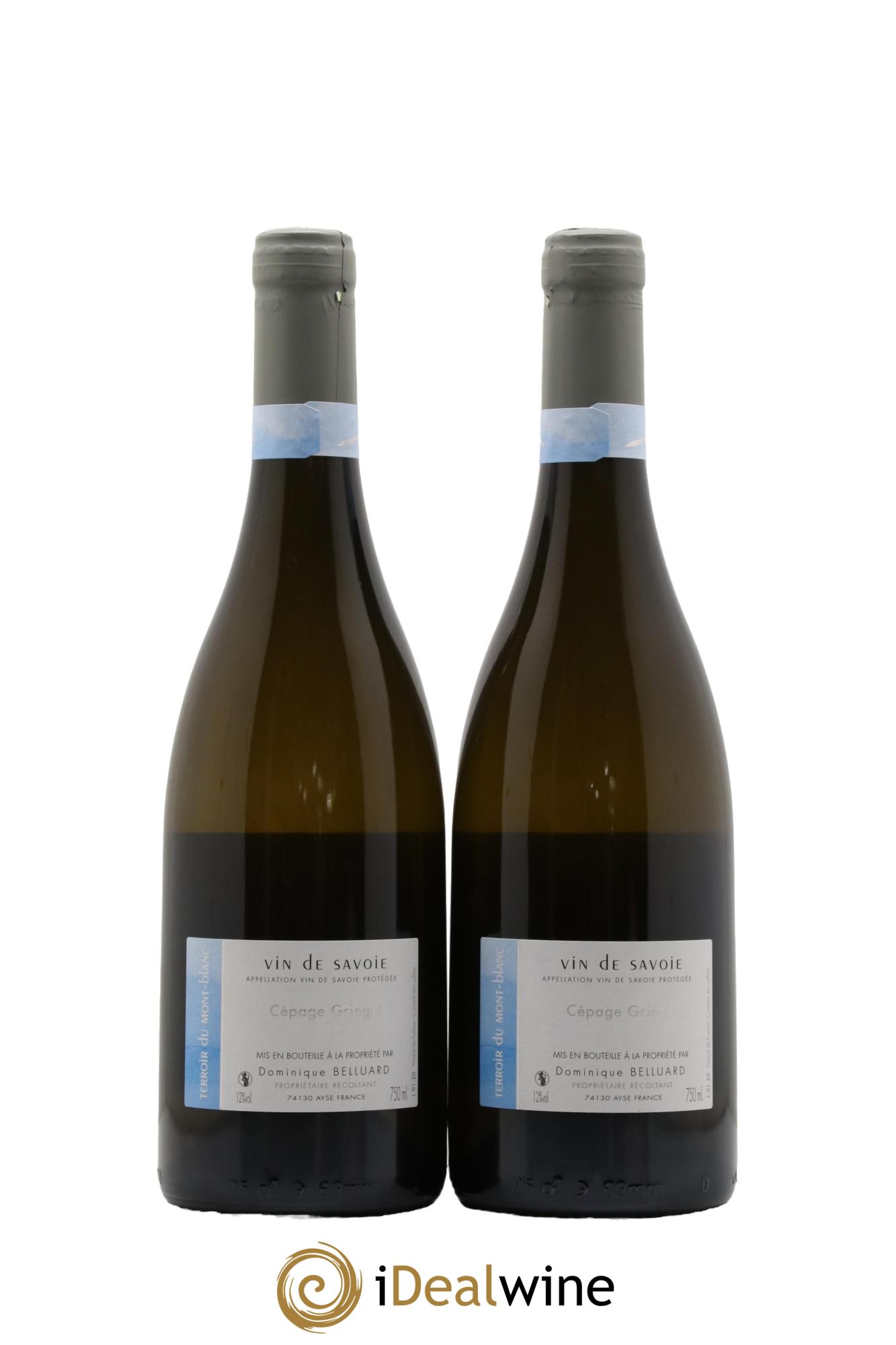 Vin de Savoie Eponyme Domaine Belluard 2020 - Lot de 2 bouteilles - 1
