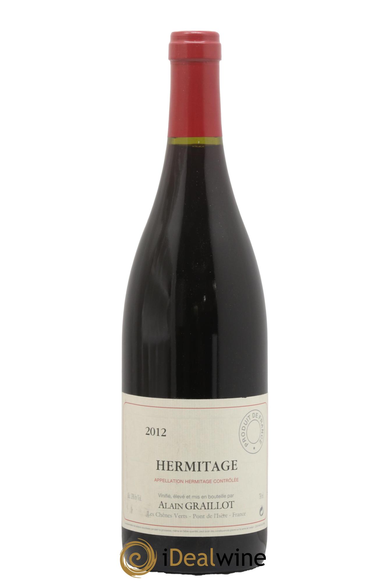 Hermitage Domaine Graillot 2012 - Lot de 1 bouteille - 0