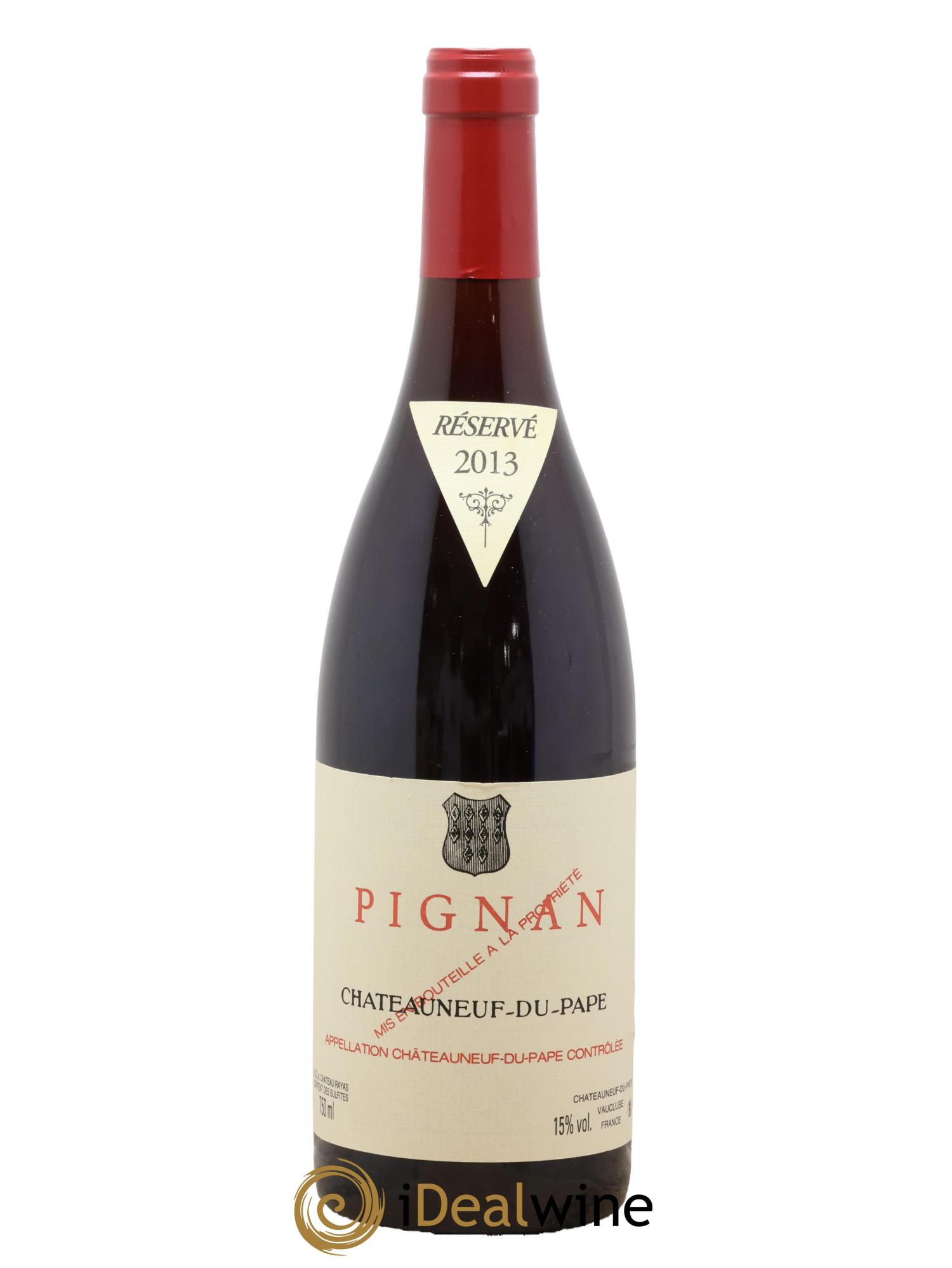 Châteauneuf-du-Pape Pignan Emmanuel Reynaud 2013 - Lot of 1 bottle - 0