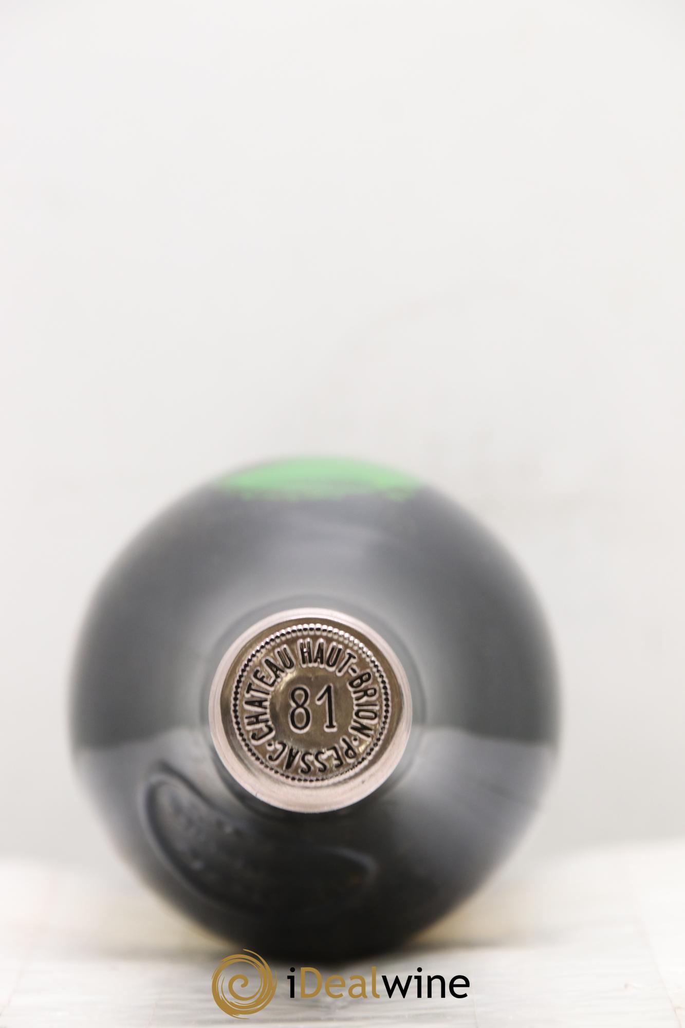 Château Haut Brion 1er Grand Cru Classé 1981 - Lot of 1 bottle - 1