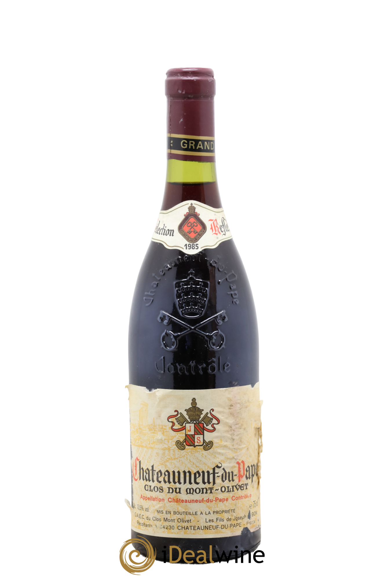 Châteauneuf-du-Pape Clos du Mont-Olivet 1985 - Lot de 1 bouteille - 0