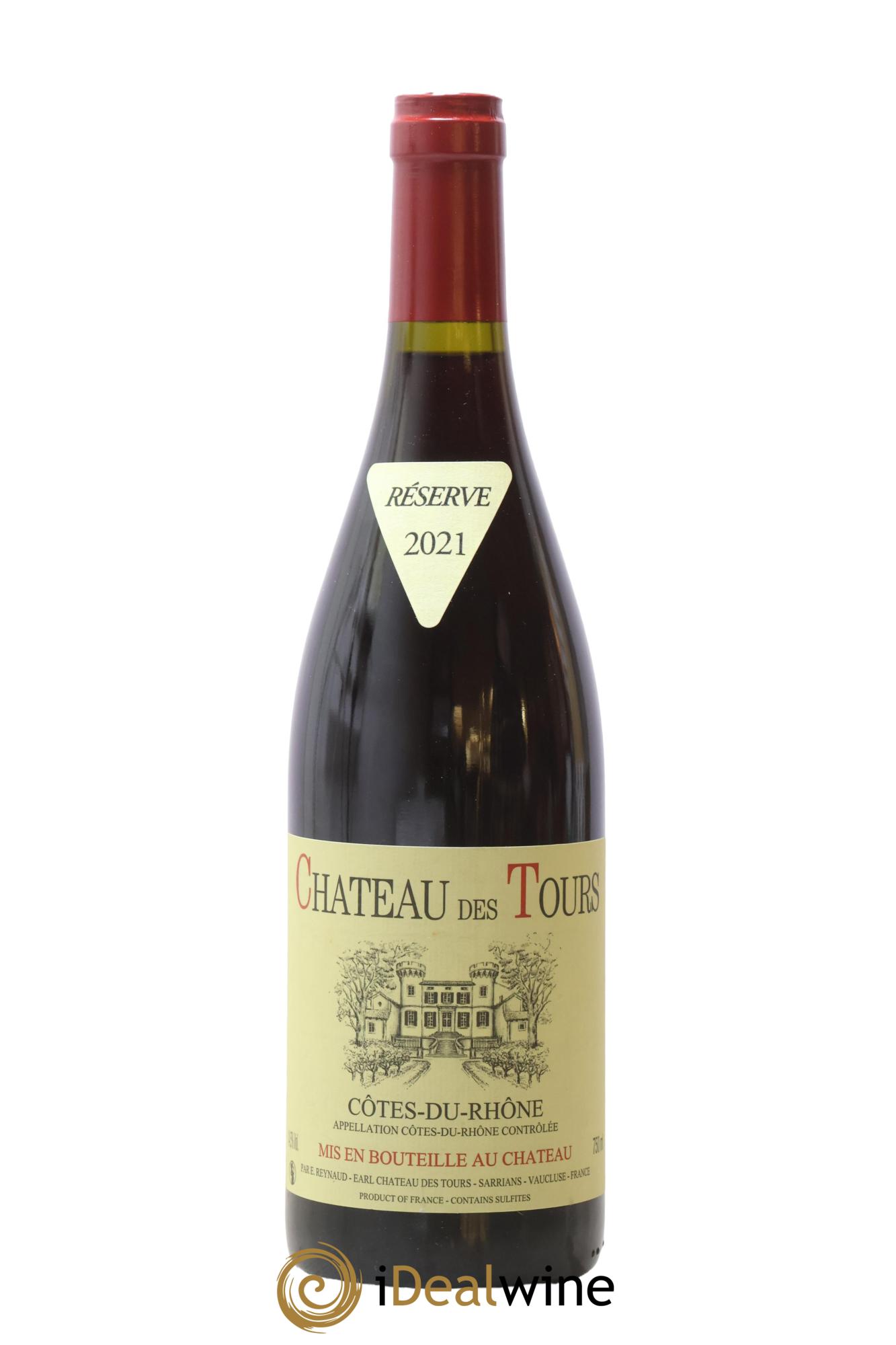 Côtes-du-Rhône Château des Tours Emmanuel Reynaud 2021 - Lot of 1 bottle - 0