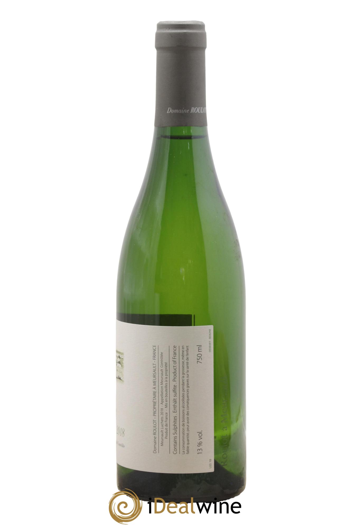 Meursault Luchets Roulot (Domaine) 2018 - Lot de 1 bouteille - 1
