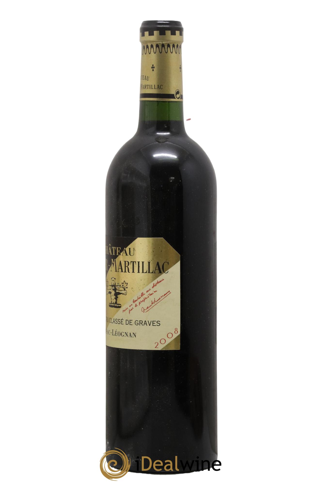 Château Latour-Martillac Cru Classé de Graves 2008 - Lot de 1 bouteille - 1