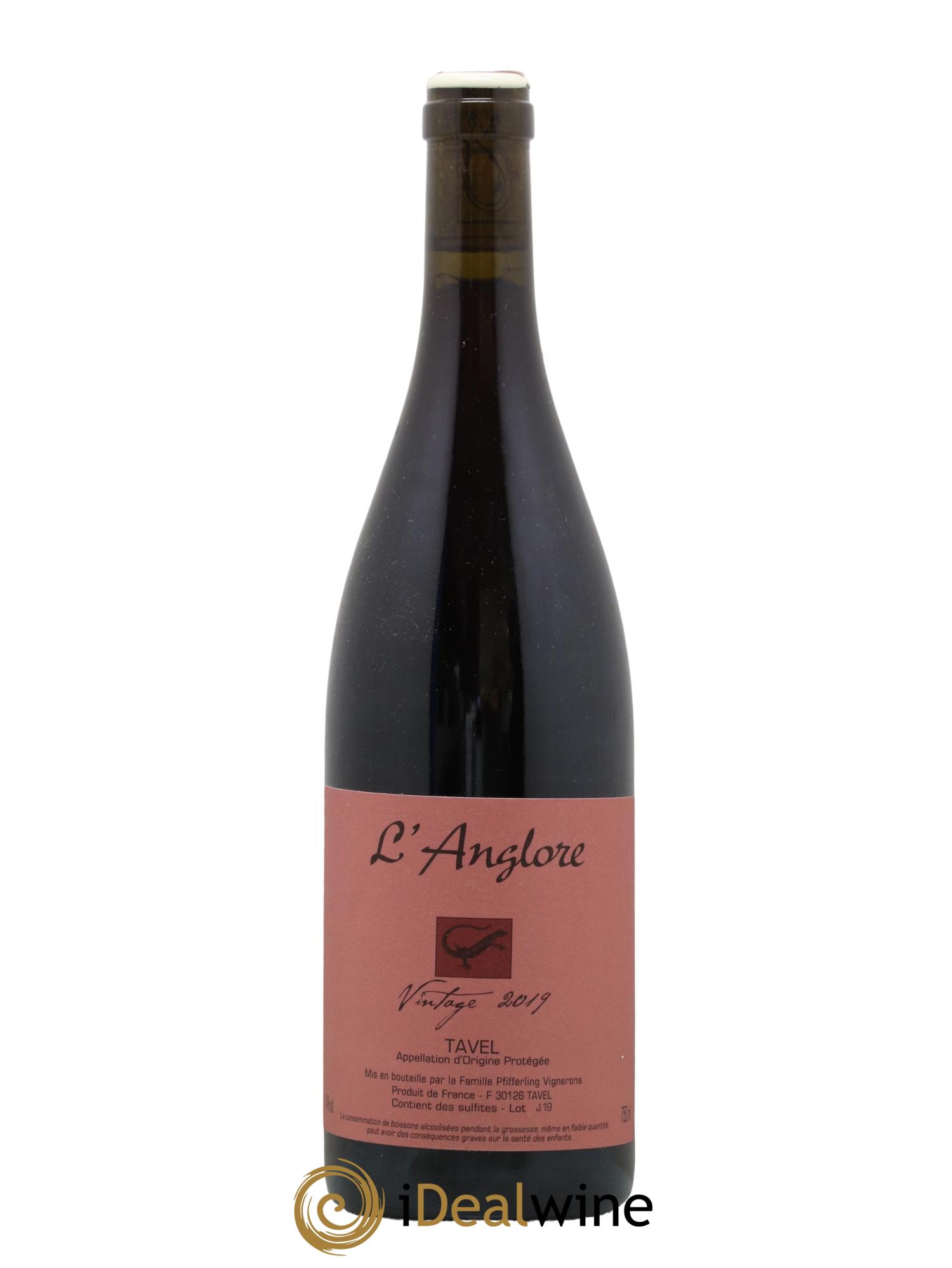 Tavel Vintage L'Anglore 2019 - Posten von 1 Flasche - 0