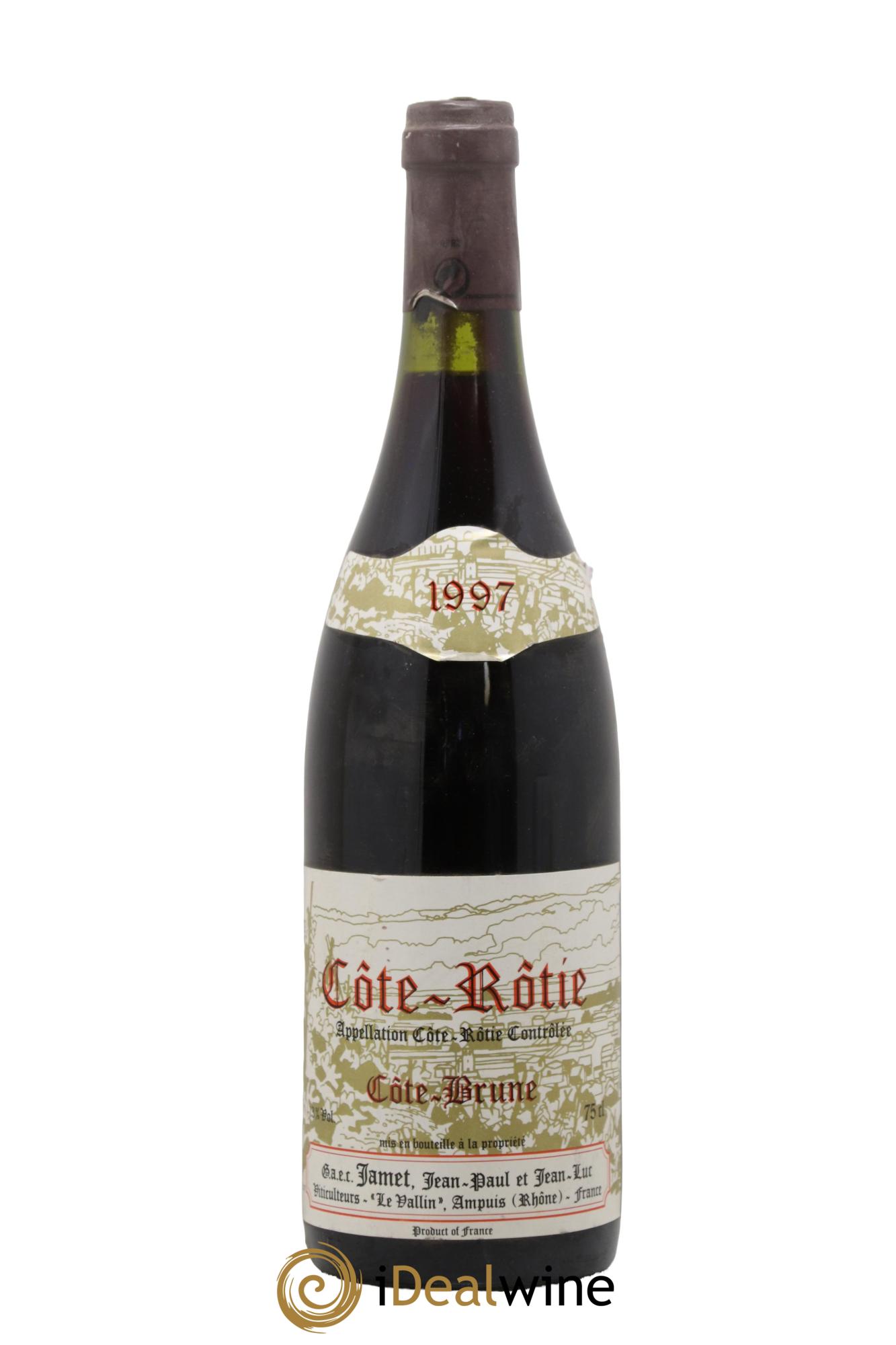 Côte-Rôtie Côte Brune Jamet (Domaine) 1997 - Lotto di 1 bottiglia - 0