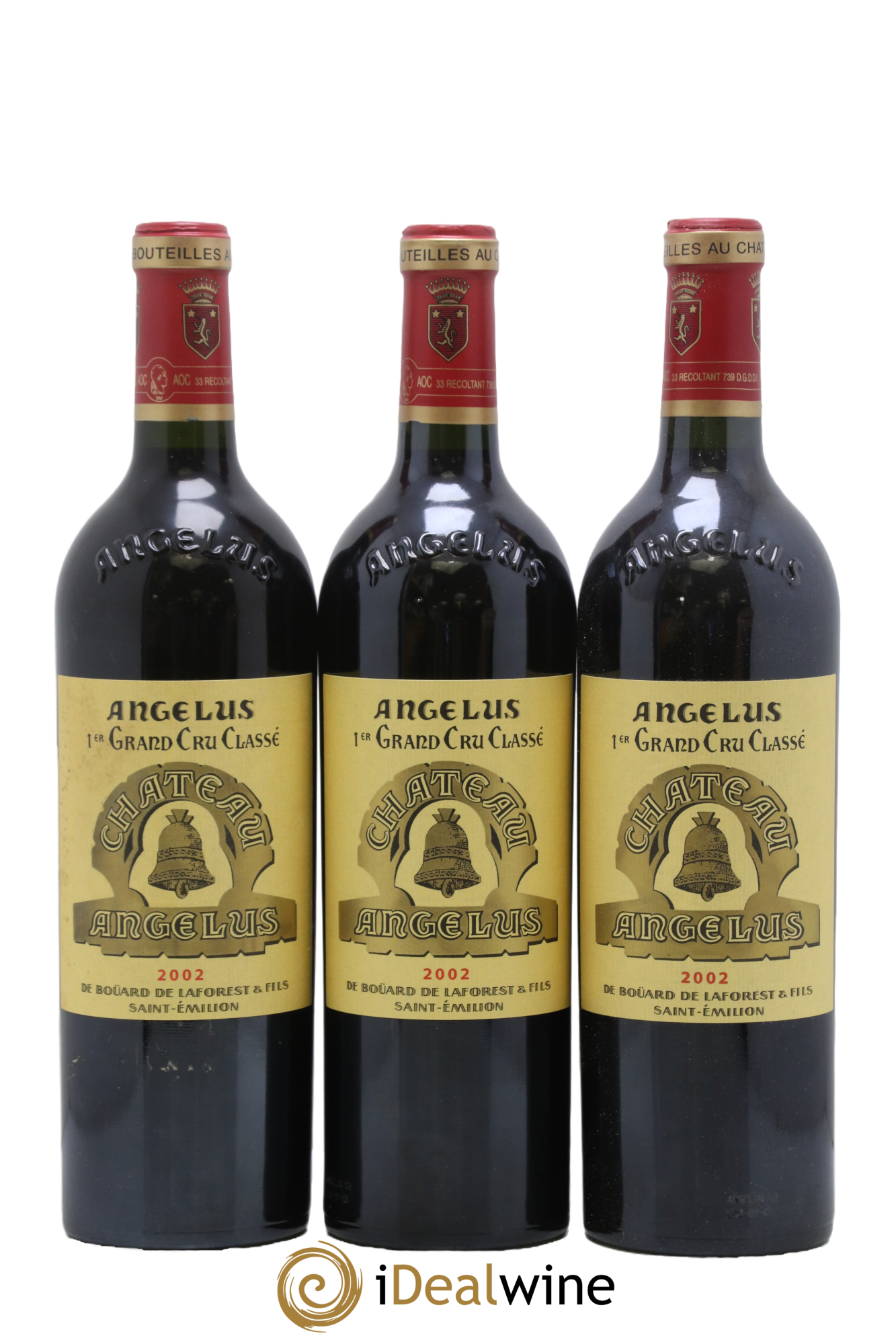 Château Angélus 1er Grand Cru Classé A 2002 - Lot de 12 bouteilles - 5