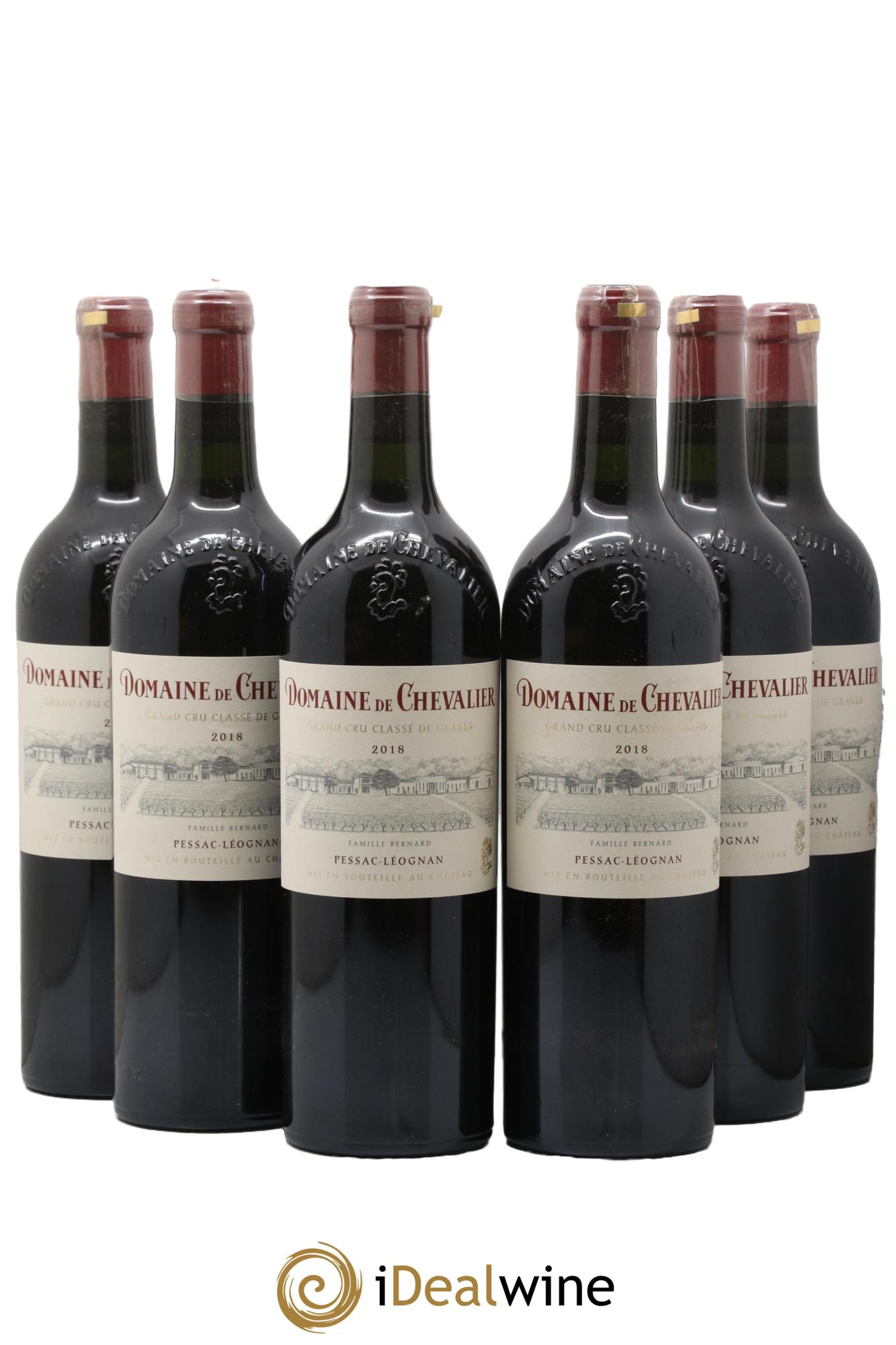 Domaine de Chevalier Cru Classé de Graves 2018 - Posten von 6 Flaschen - 0