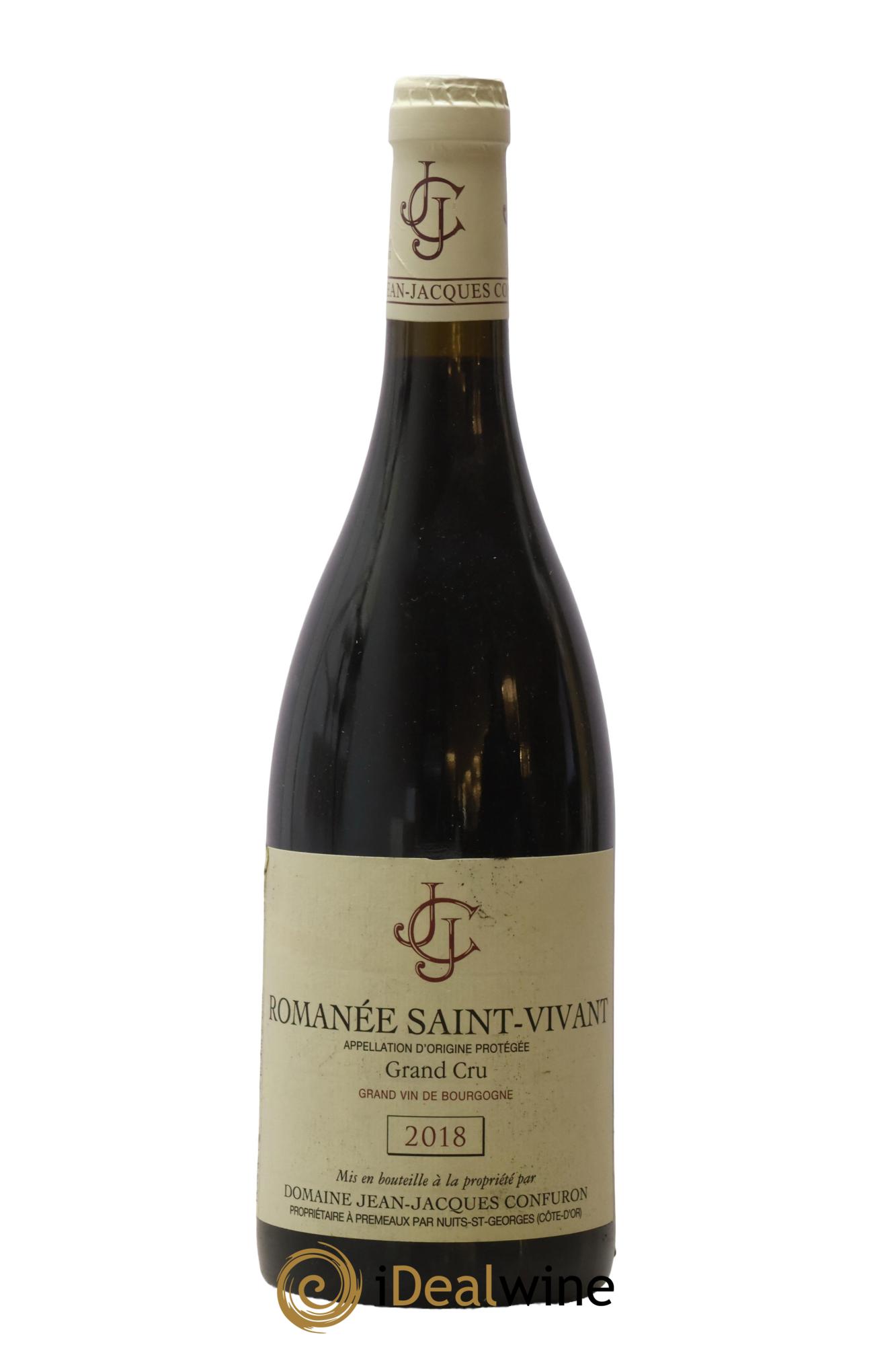 Romanée-Saint-Vivant Grand Cru Jean-Jacques Confuron 2018 - Lot de 1 bouteille - 0