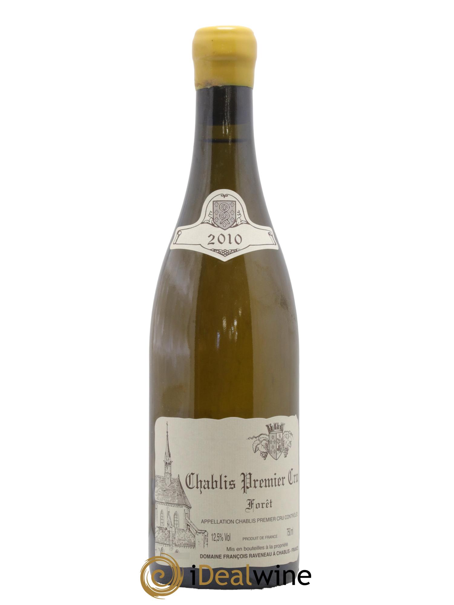 Chablis 1er Cru Forêt Raveneau (Domaine)  2010 - Lot de 1 bouteille - 0