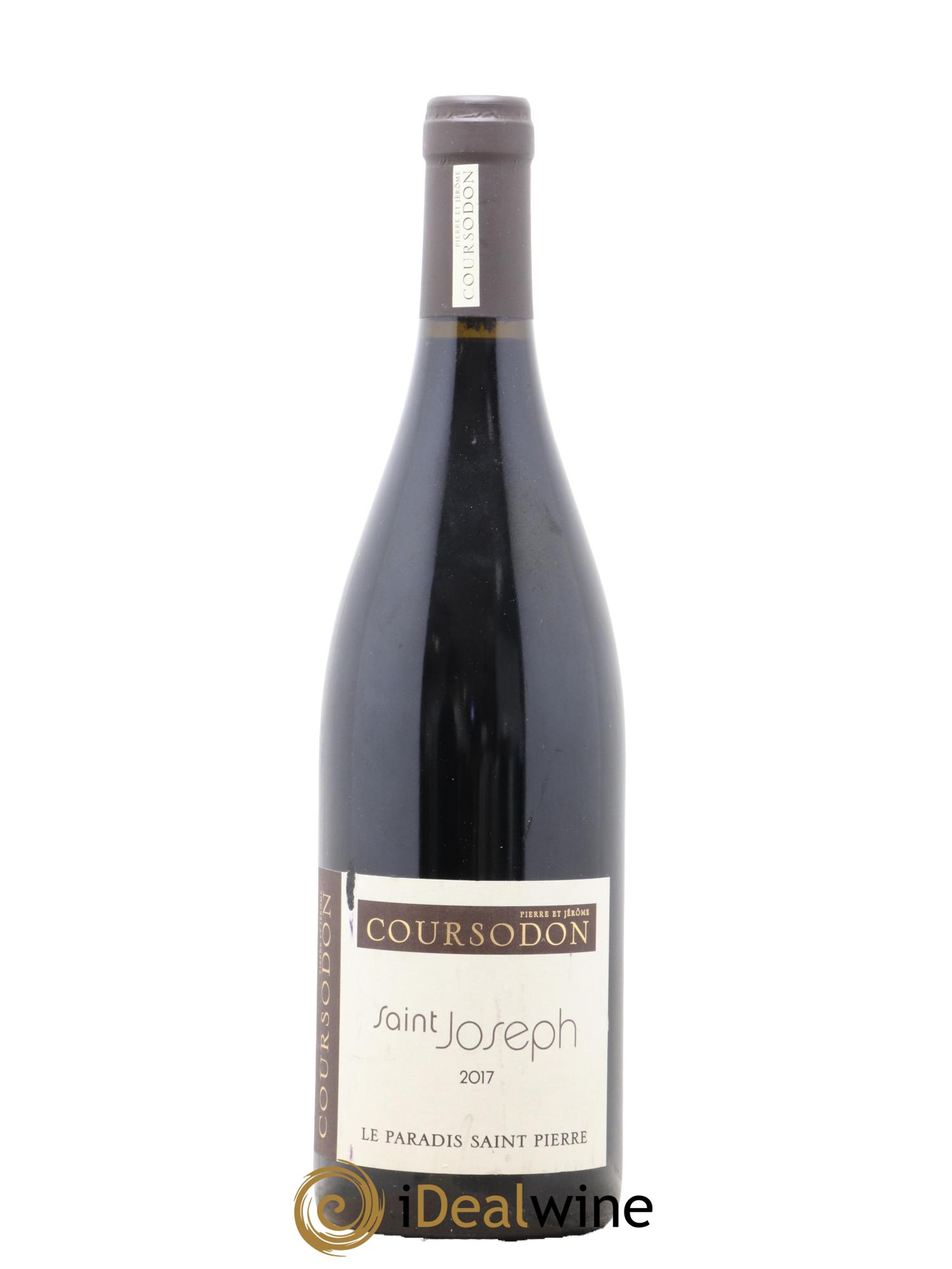 Saint-Joseph Le Paradis Saint-Pierre Pierre et Jérôme Coursodon 2017 - Lot de 1 bouteille - 0