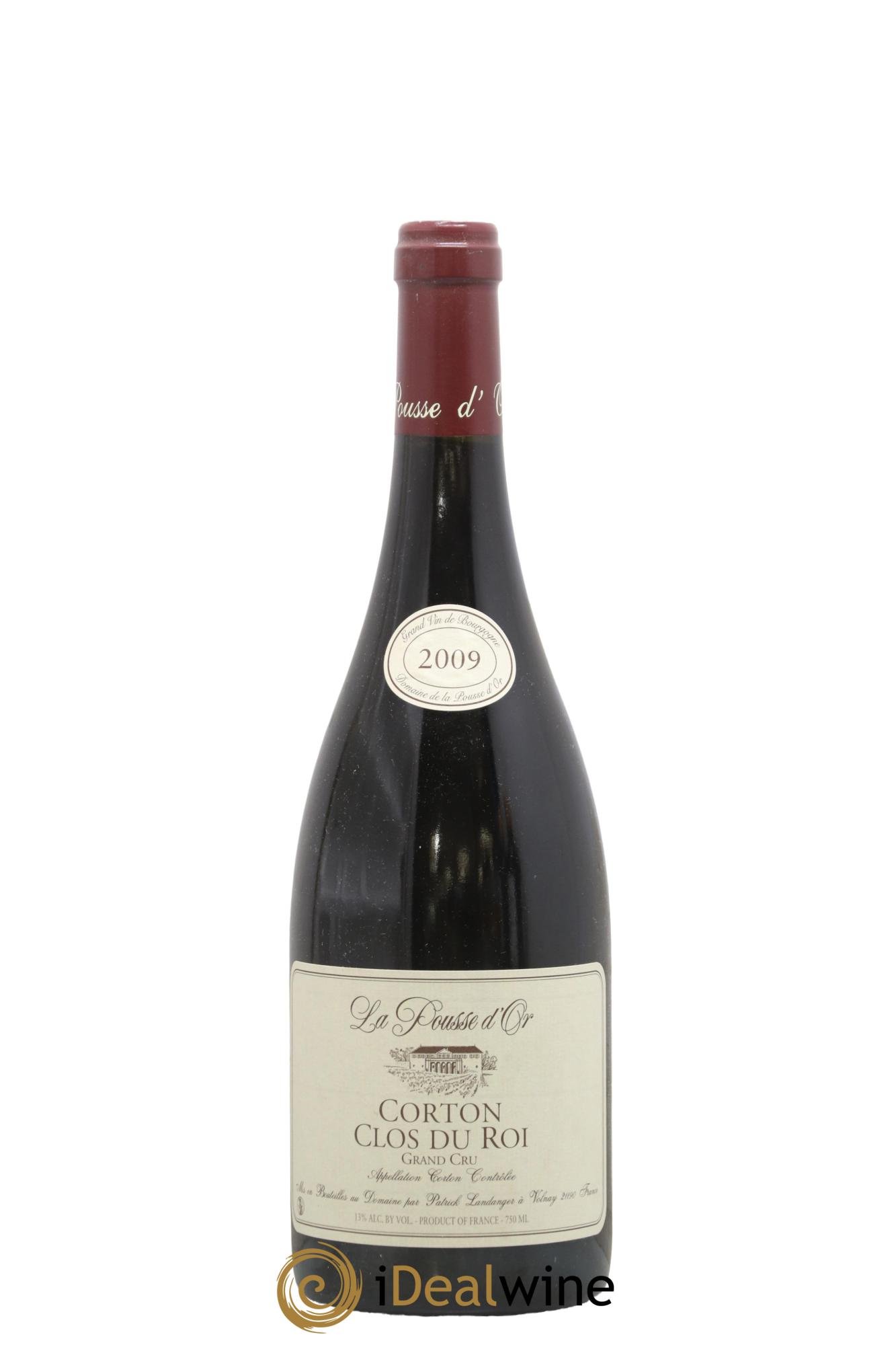 Corton Grand Cru Clos du Roi La Pousse d'Or (Domaine de) 2009 - Lot de 1 bouteille - 0