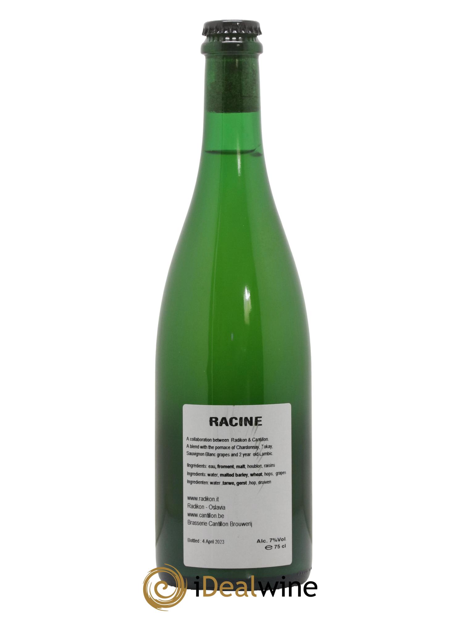 Bière Cantillon x Radikon Racine Tirage 04/2023 - Lot de 1 bouteille - 1