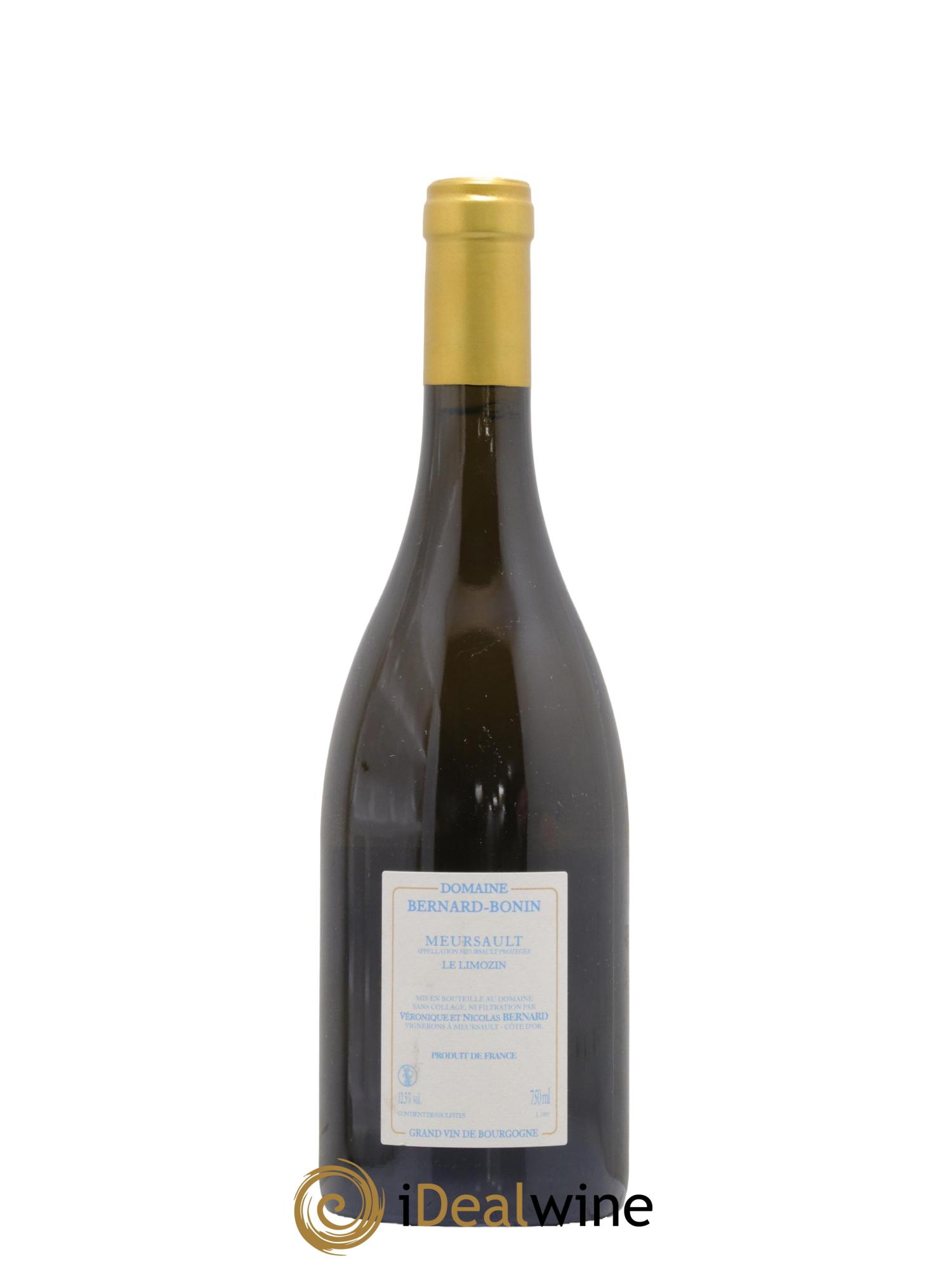 Meursault Le Limozin Bernard Bonin 2018 - Lot of 1 bottle - 1