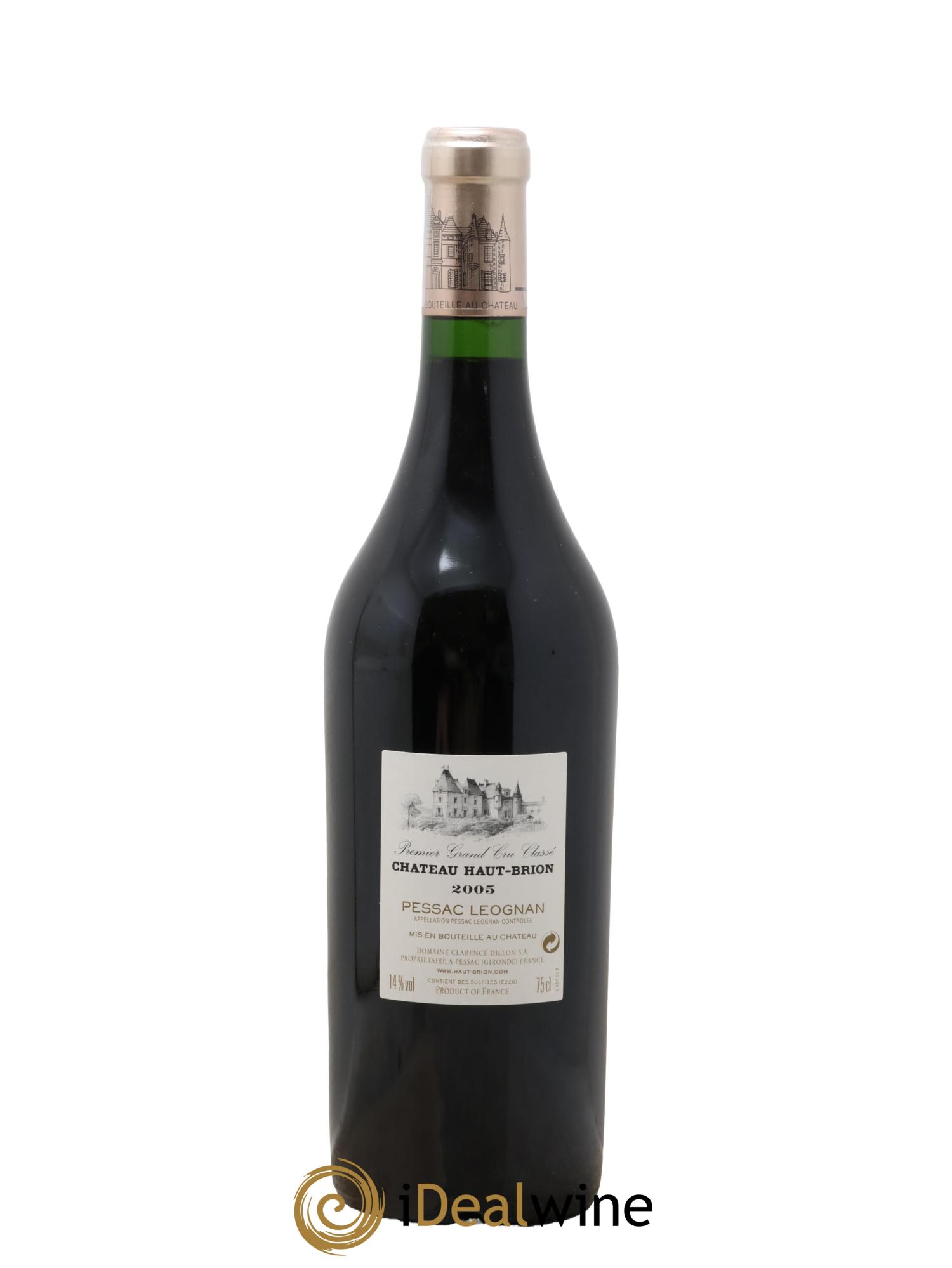 Château Haut Brion 1er Grand Cru Classé 2005 - Posten von 1 Flasche - 1