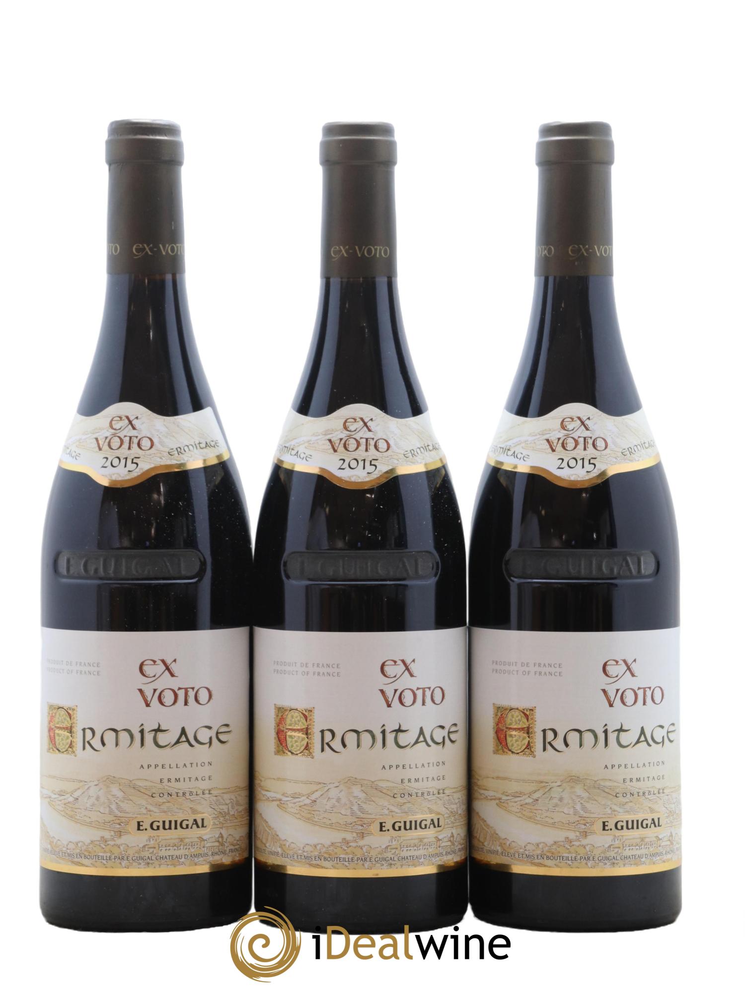 Ermitage Ex Voto Guigal 2015 - Posten von 12 Flaschen - 5