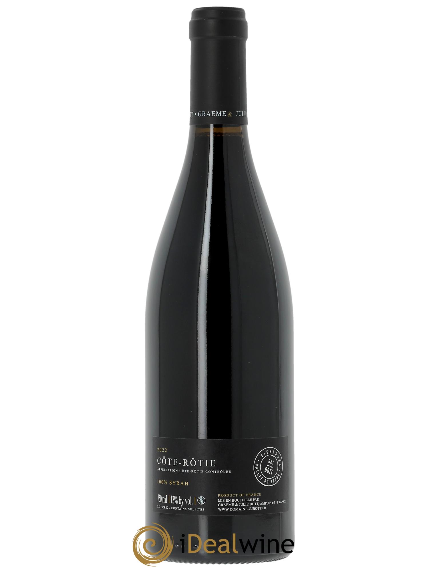 Côte-Rôtie Graeme & Julie Bott  2022 - Posten von 1 Flasche - 1