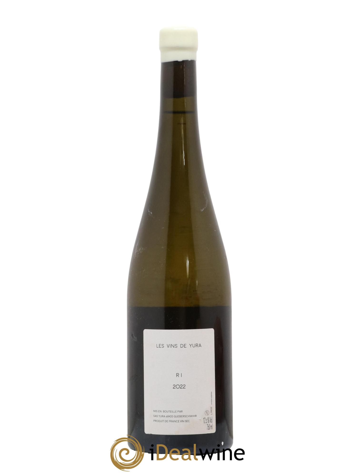 Alsace Le silence et la résonance Jintaro Yura 2022 - Lot de 1 bouteille - 1