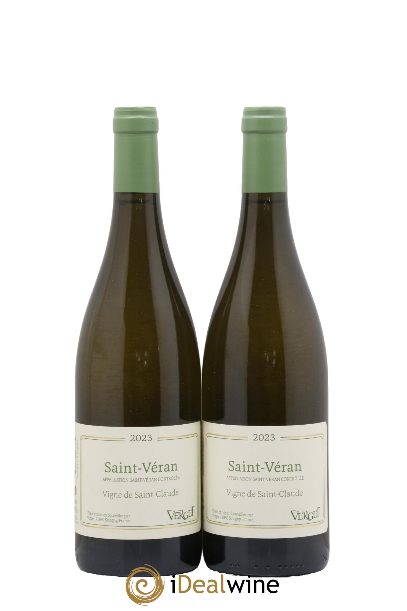 Saint-Véran Vigne de Saint-Claude Verget 2023 - Lot de 2 bouteilles - 0