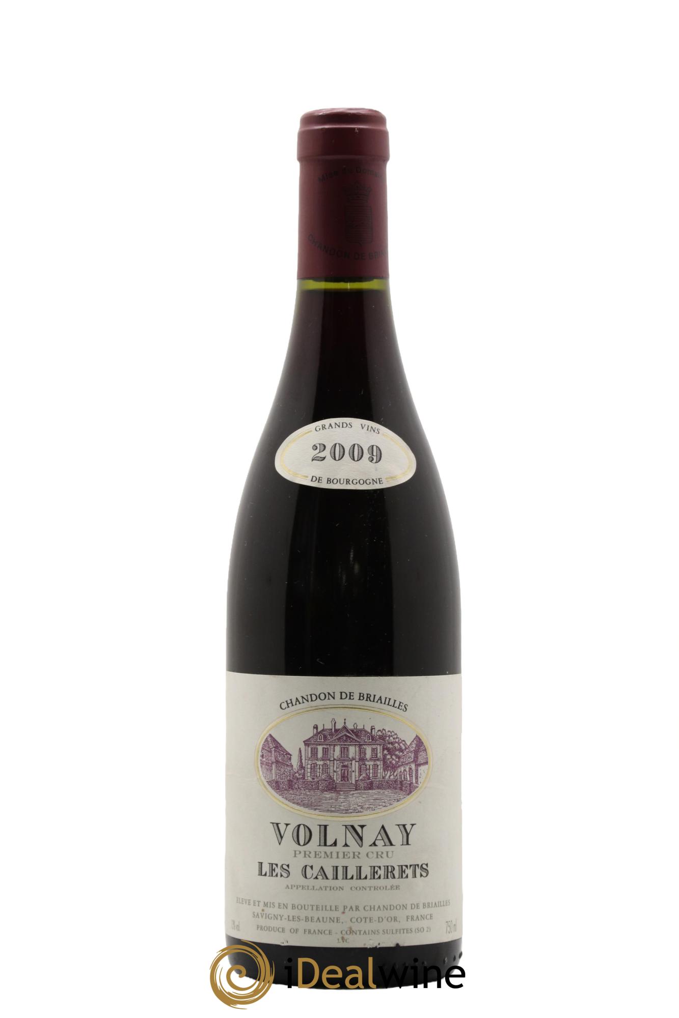 Volnay 1er Cru Les Caillerets Chandon de Briailles 2009 - Lot de 1 bouteille - 0