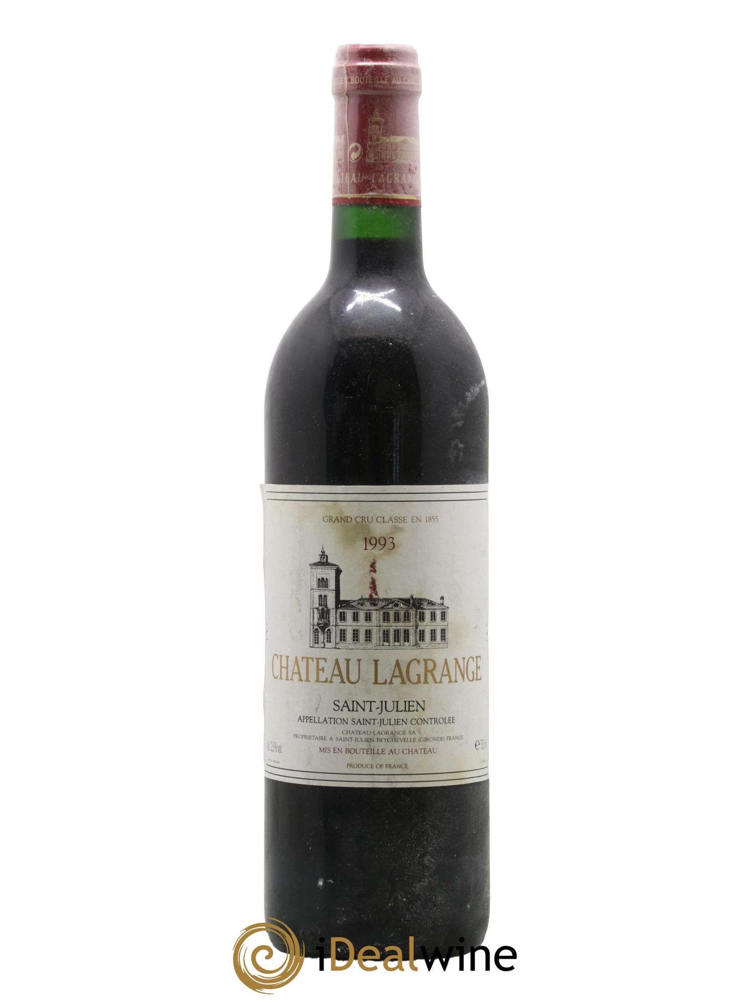 Château Lagrange 3ème Grand Cru Classé 1993 - Lot de 1 bouteille - 0