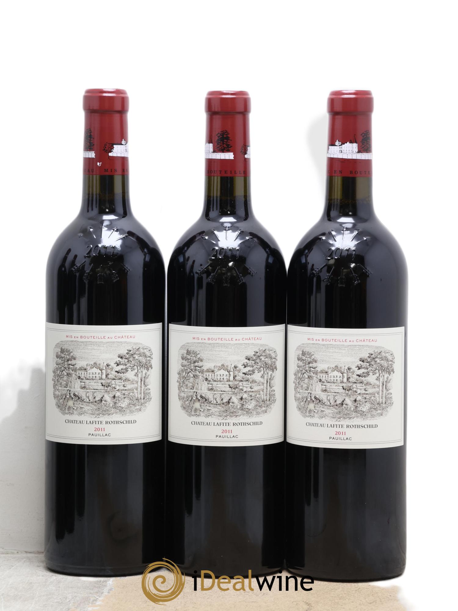 Château Lafite Rothschild 1er Grand Cru Classé 2011 - Lot de 6 bouteilles - 1
