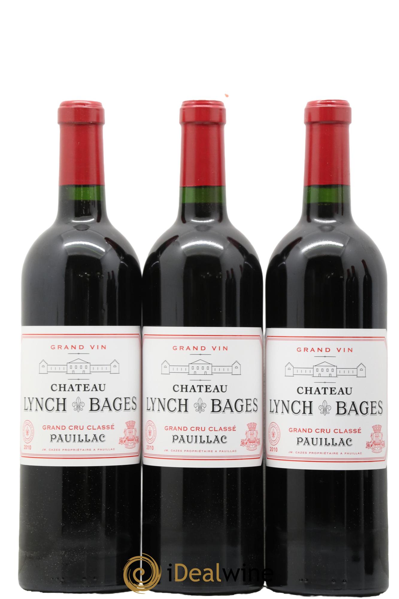 Château Lynch Bages 5ème Grand Cru Classé 2010 - Lot de 6 bouteilles - 1