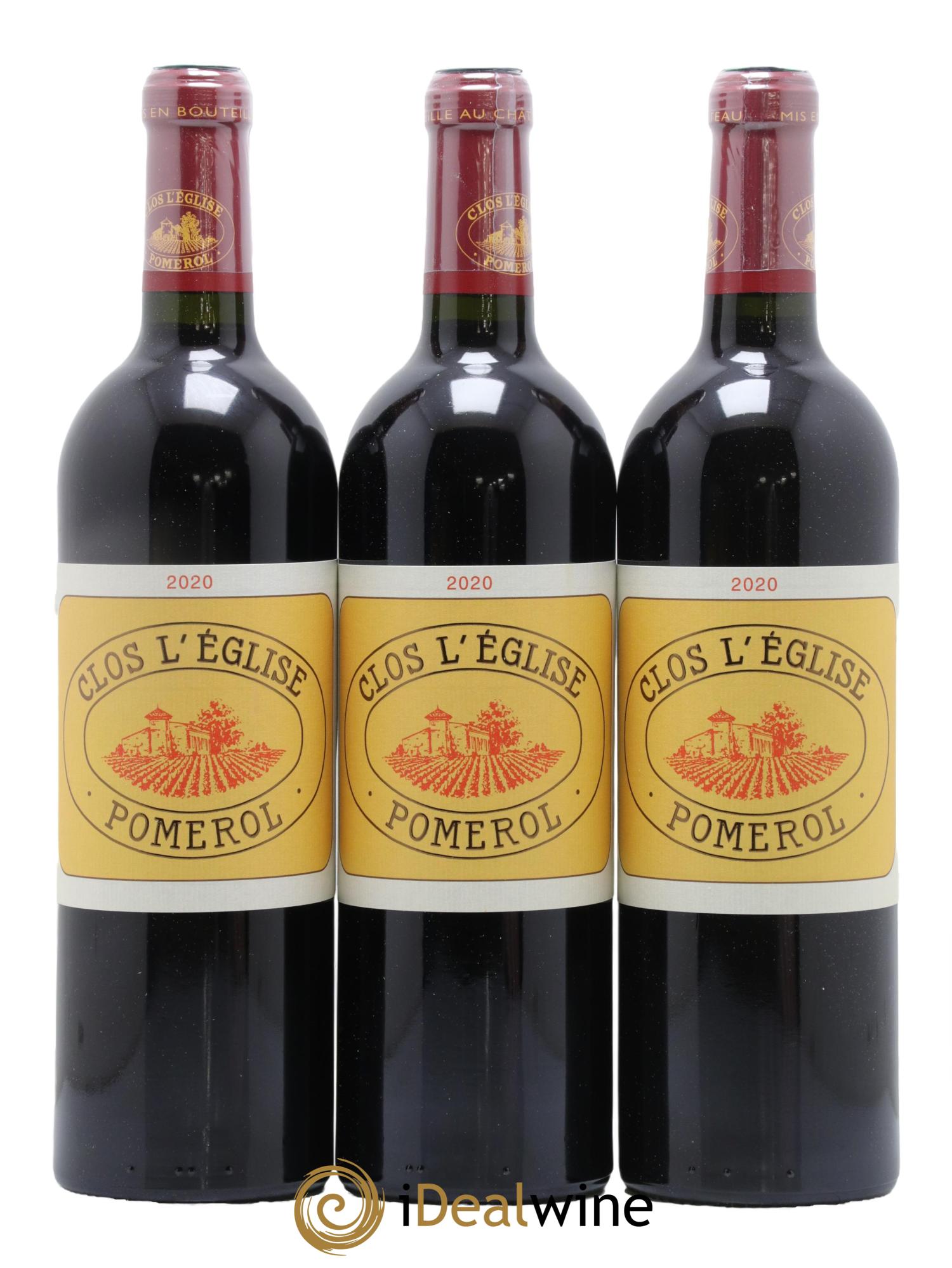 Clos l'Eglise 2020 - Lot de 6 bouteilles - 1