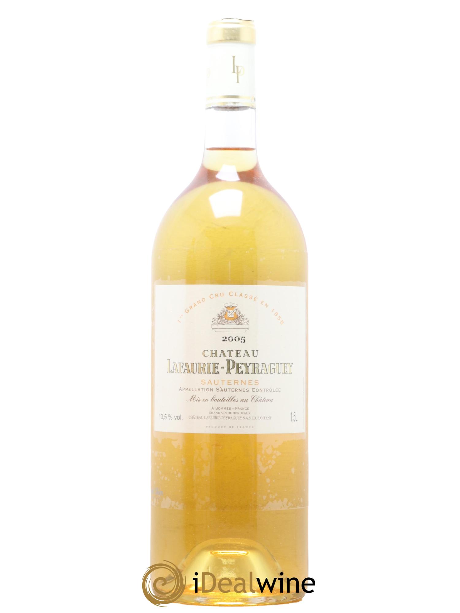 Château Lafaurie-Peyraguey 1er Grand Cru Classé 2005 - Lotto di 1 magnum - 0