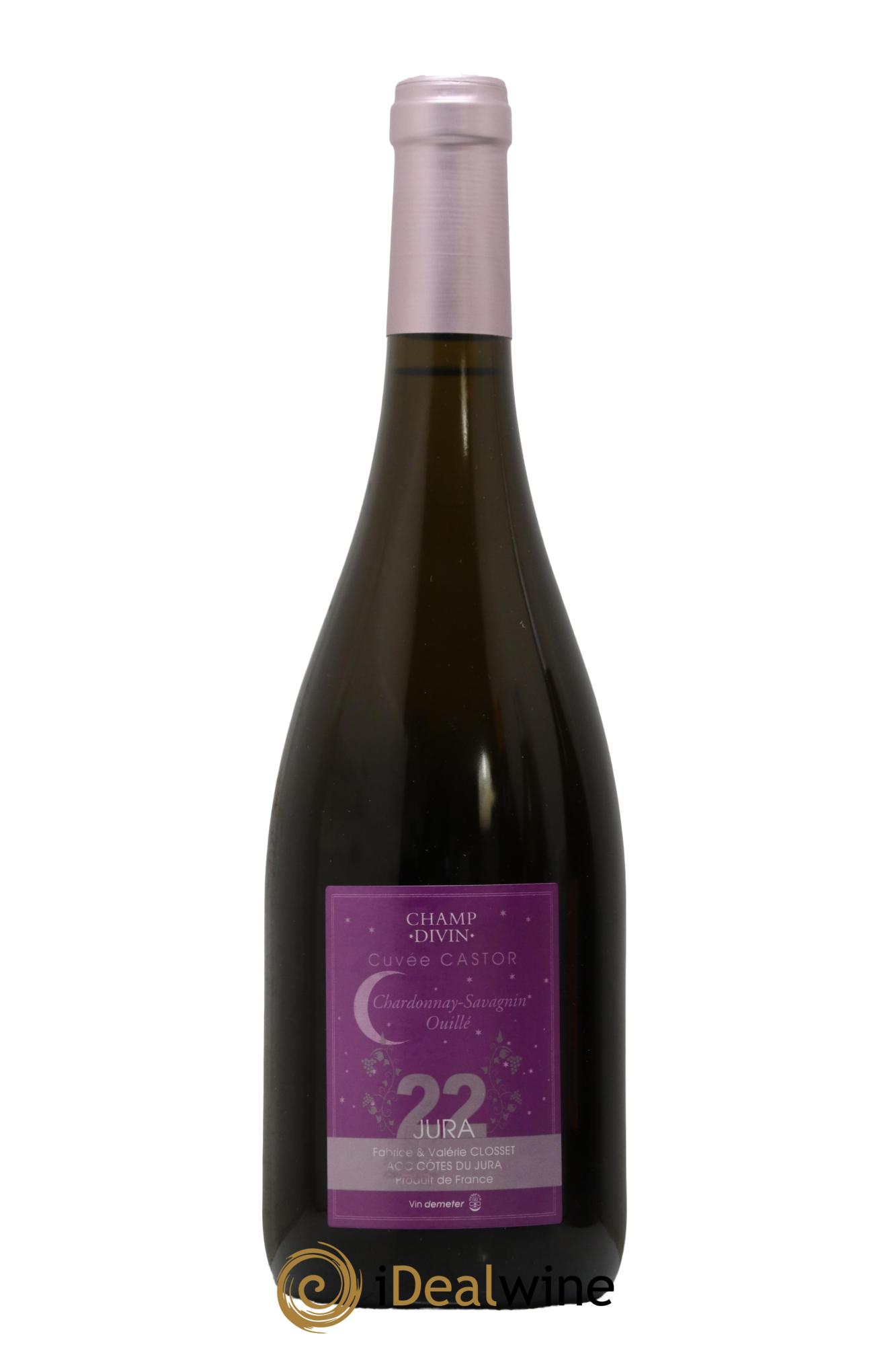 Côtes du Jura Champ Divin Castor Closset 2022 - Posten von 1 Flasche - 0